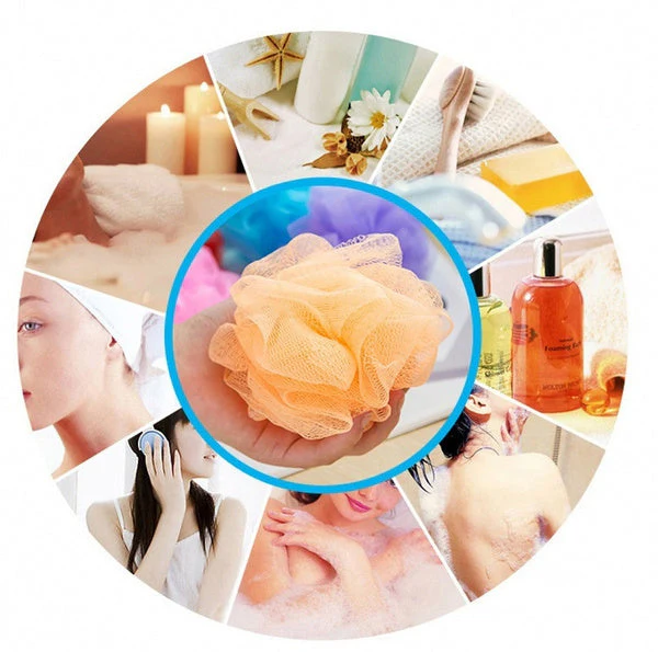 Bath Sponge Round Loofah and Back Scrubber for Men and Women - Image 6