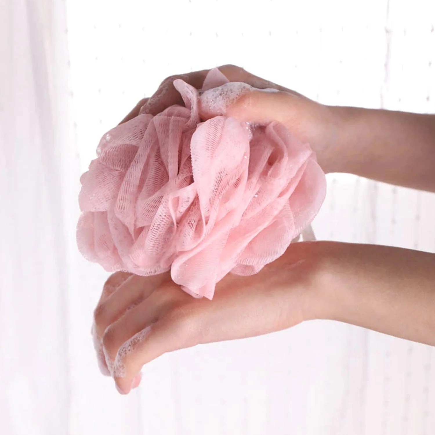 Bath Sponge Round Loofah and Back Scrubber for Men and Women - Image 9