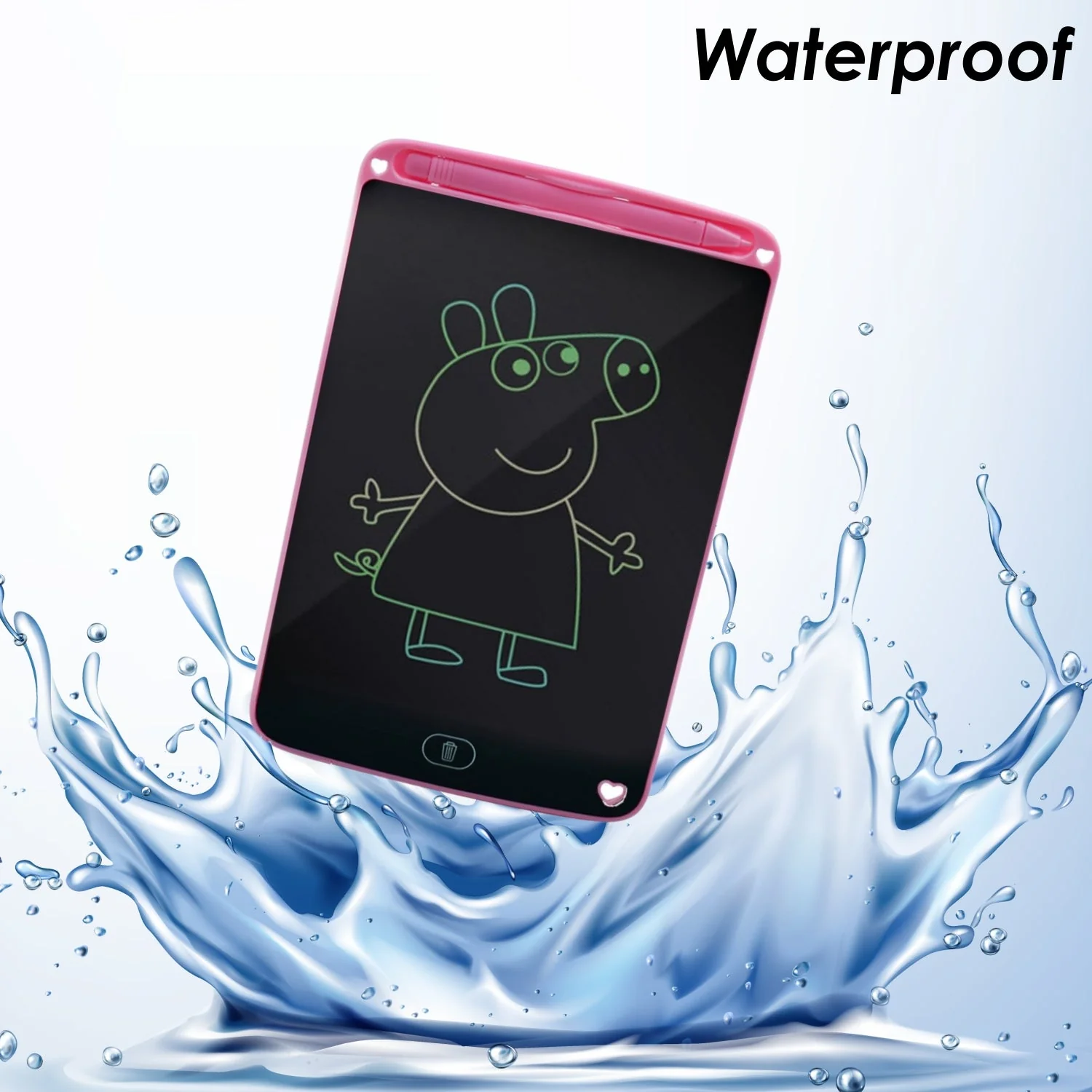 Portable 8.5" LCD Writing Tablet Pad for Writing & Drawing (Multi-Color Ink) - Image 5