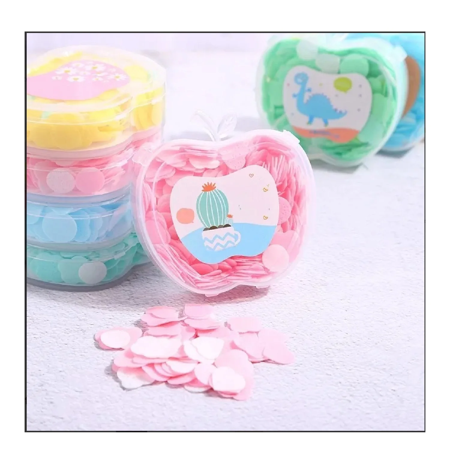 Apple Design Soft Paper Soap - Image 7