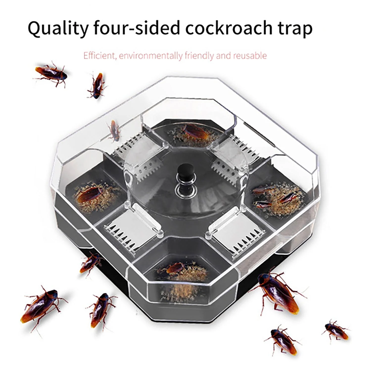 Cockroach Traps Box Cockroach Bug Roach Catcher Cockroach Killer - Image 7