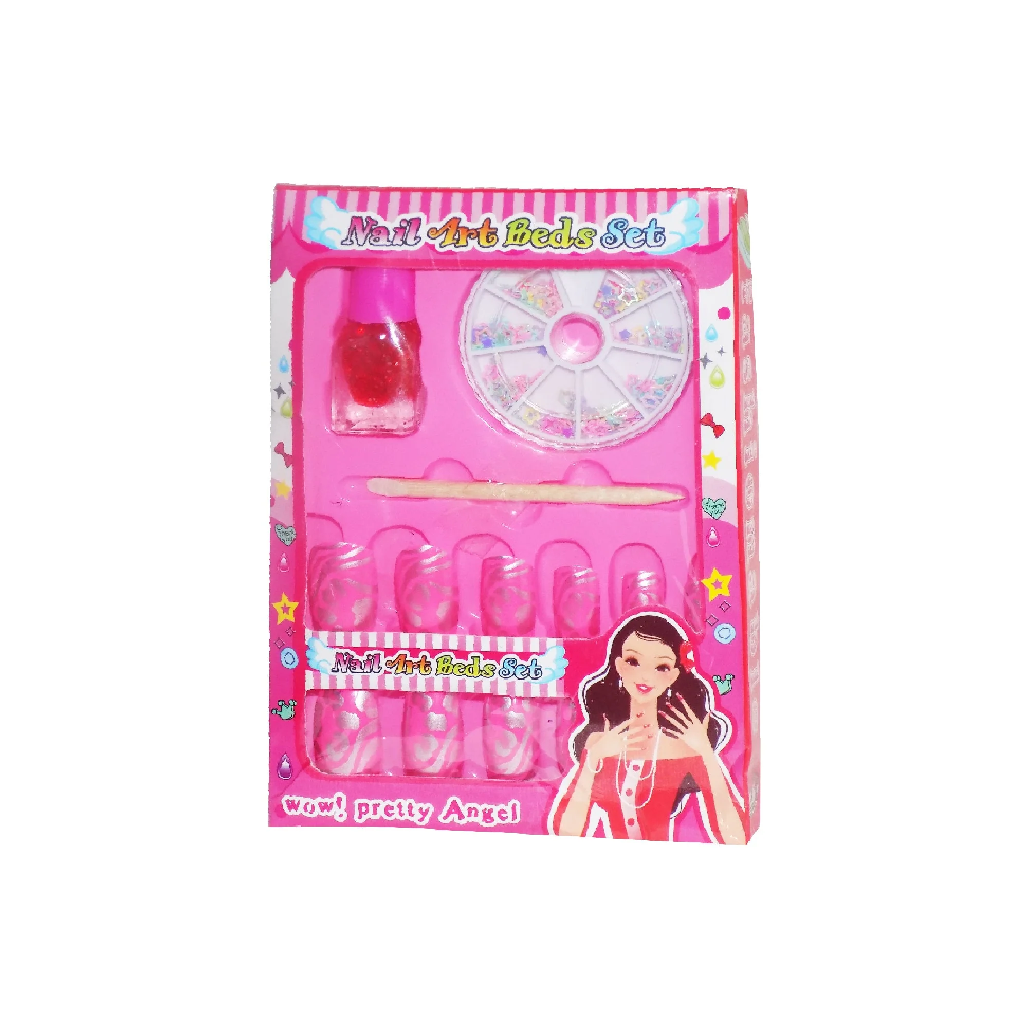 Nail Art Studio Manicure Set for Girls (Pack of 15) - Image 4