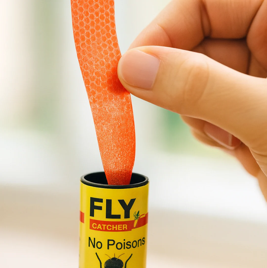 Fly, Mosquito & Insect Catcher Adhesive Sticky Glue Strips - Image 3