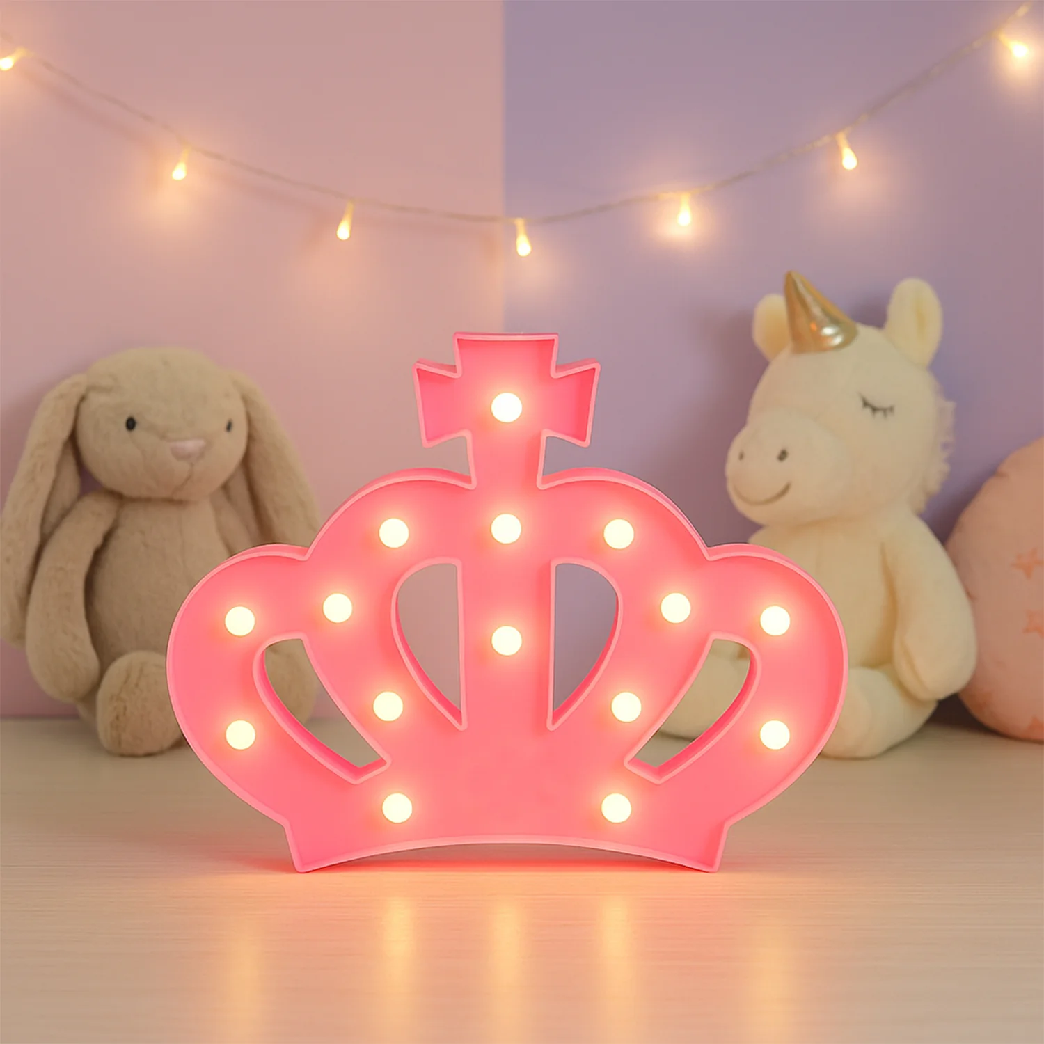 Crown Shape LED Decorative Night Light (1 Pc) - Image 7