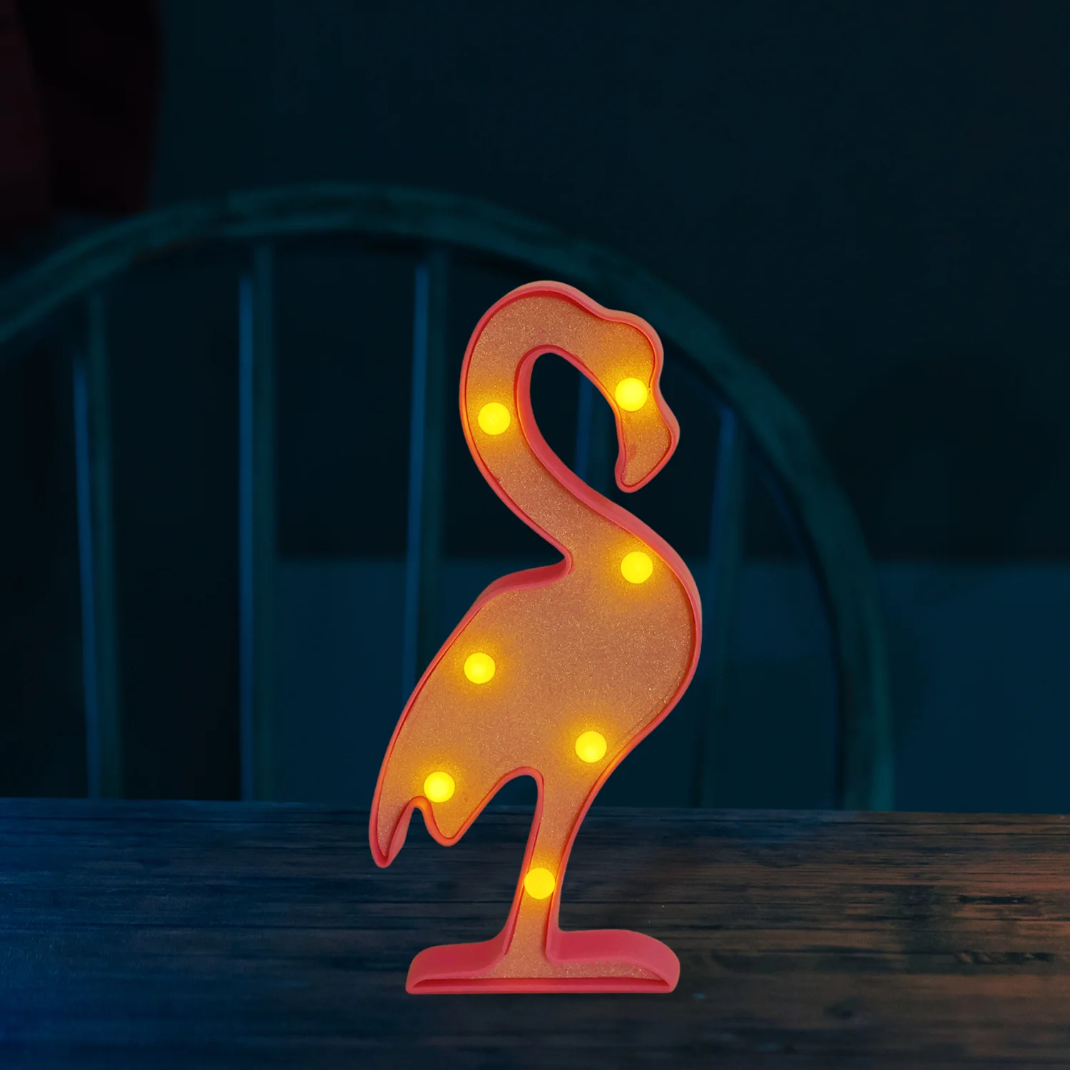 Flamingo Shape LED Decorative Night Light (1 Pc) - Image 3