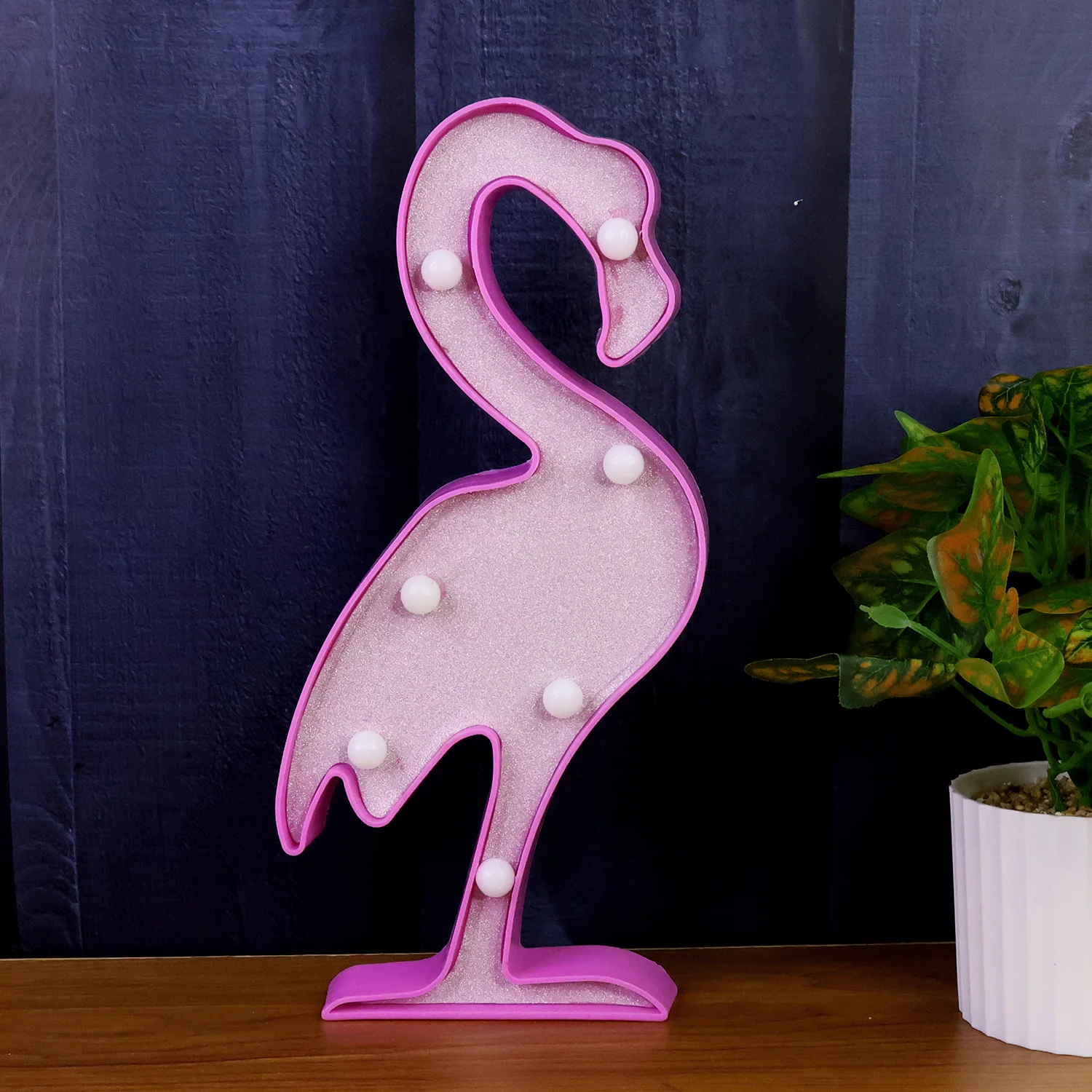 Flamingo Shape LED Decorative Night Light (1 Pc) - Image 6