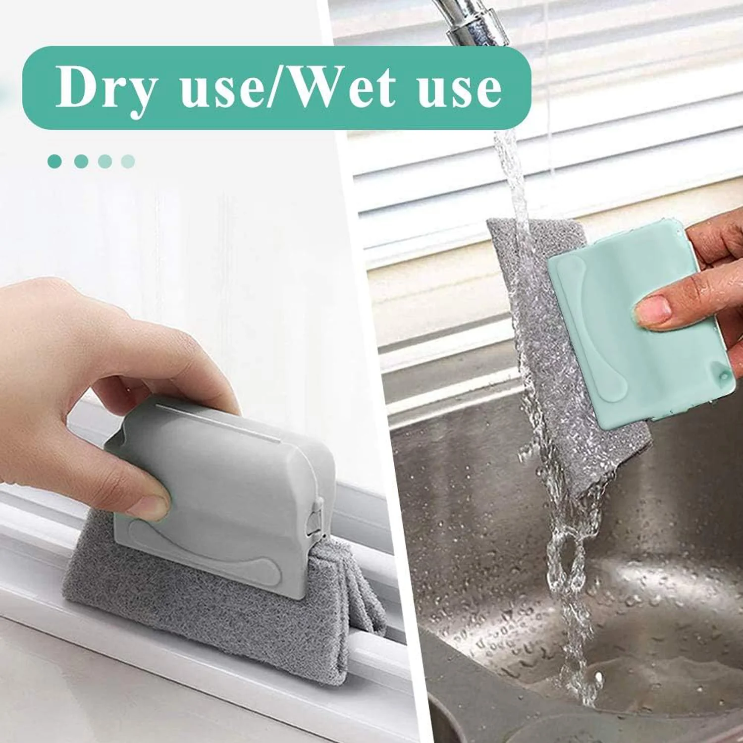 Creative Window Groove Cleaning Brush, Hand-Held Cleaner Tools - Image 4