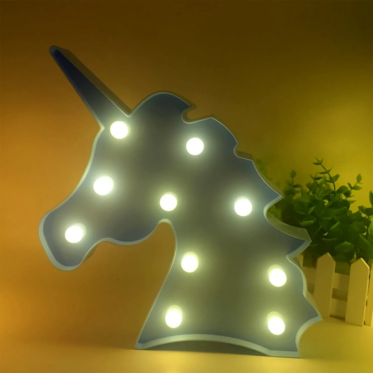 Unicorn Shaped LED Decorative Night Light (1 Pc) - Image 3