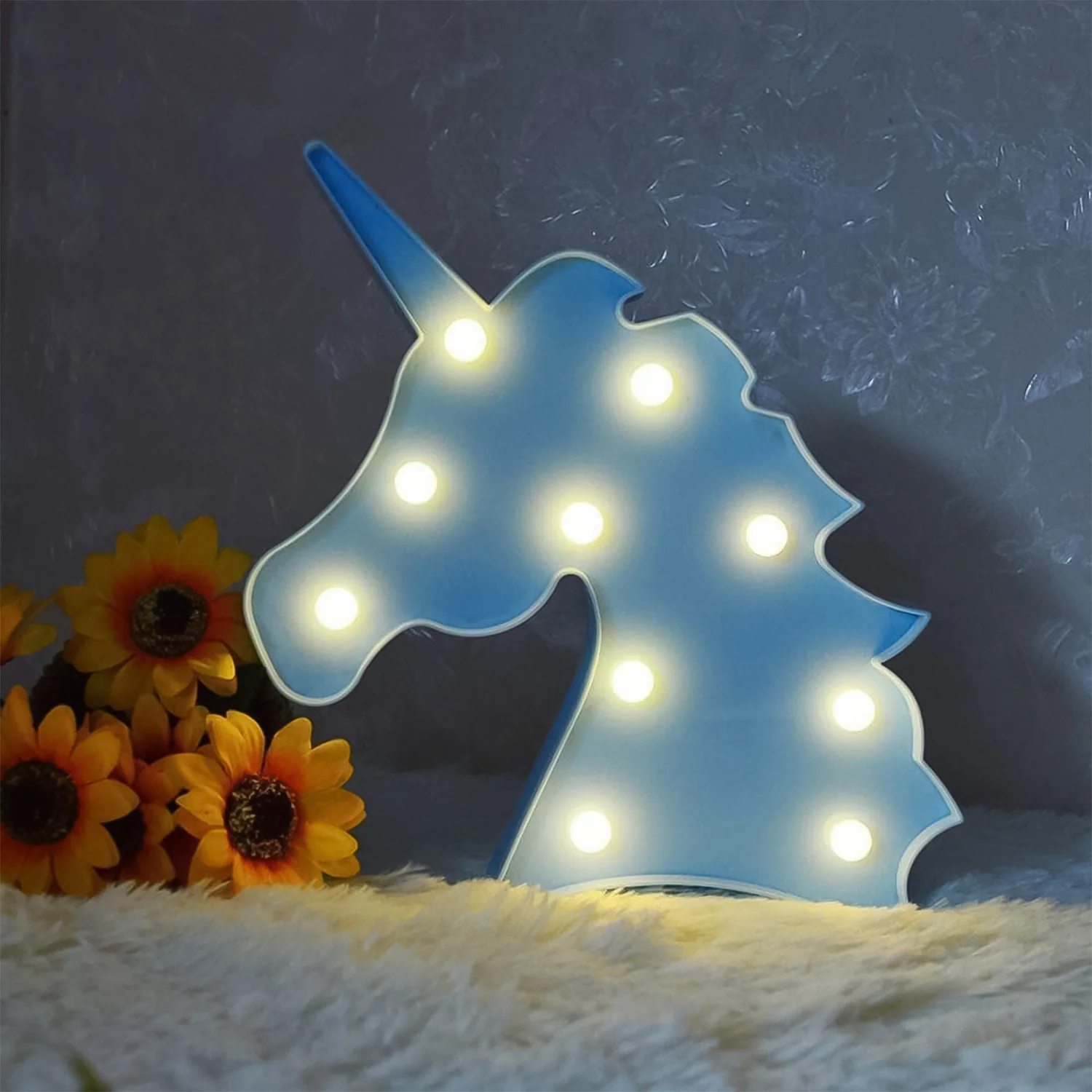 Unicorn Shaped LED Decorative Night Light (1 Pc) - Image 6