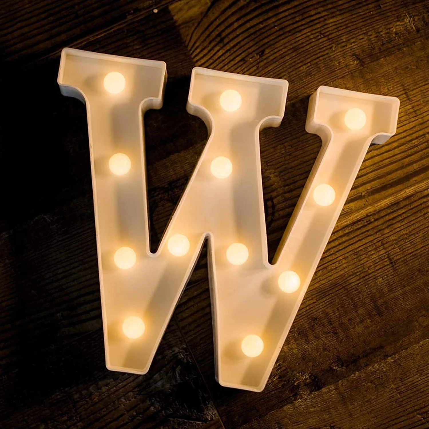 W Shaped LED Decorative Night Light (1 Pc) - Image 7