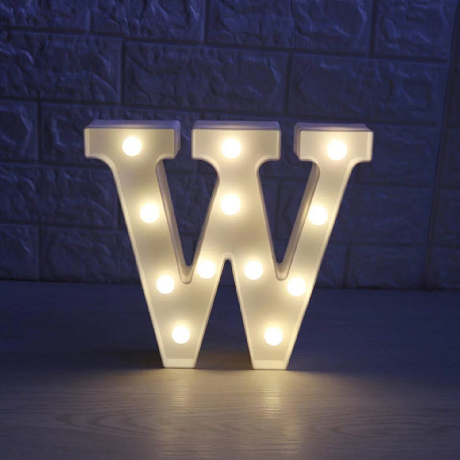 W Shaped LED Decorative Night Light (1 Pc) - Image 9