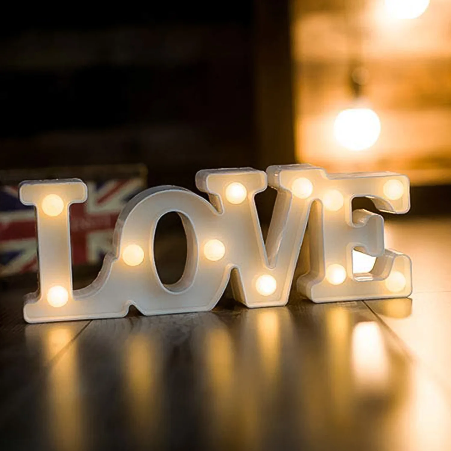 Love Shaped LED Decorative Night Light (1 Pc) - Image 3
