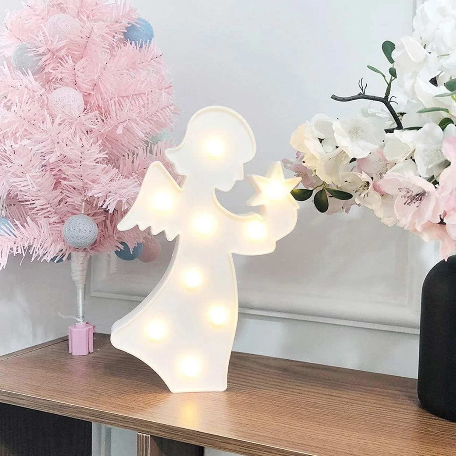 Angel Shaped LED Decorative Night Light (1 Pc) - Image 8