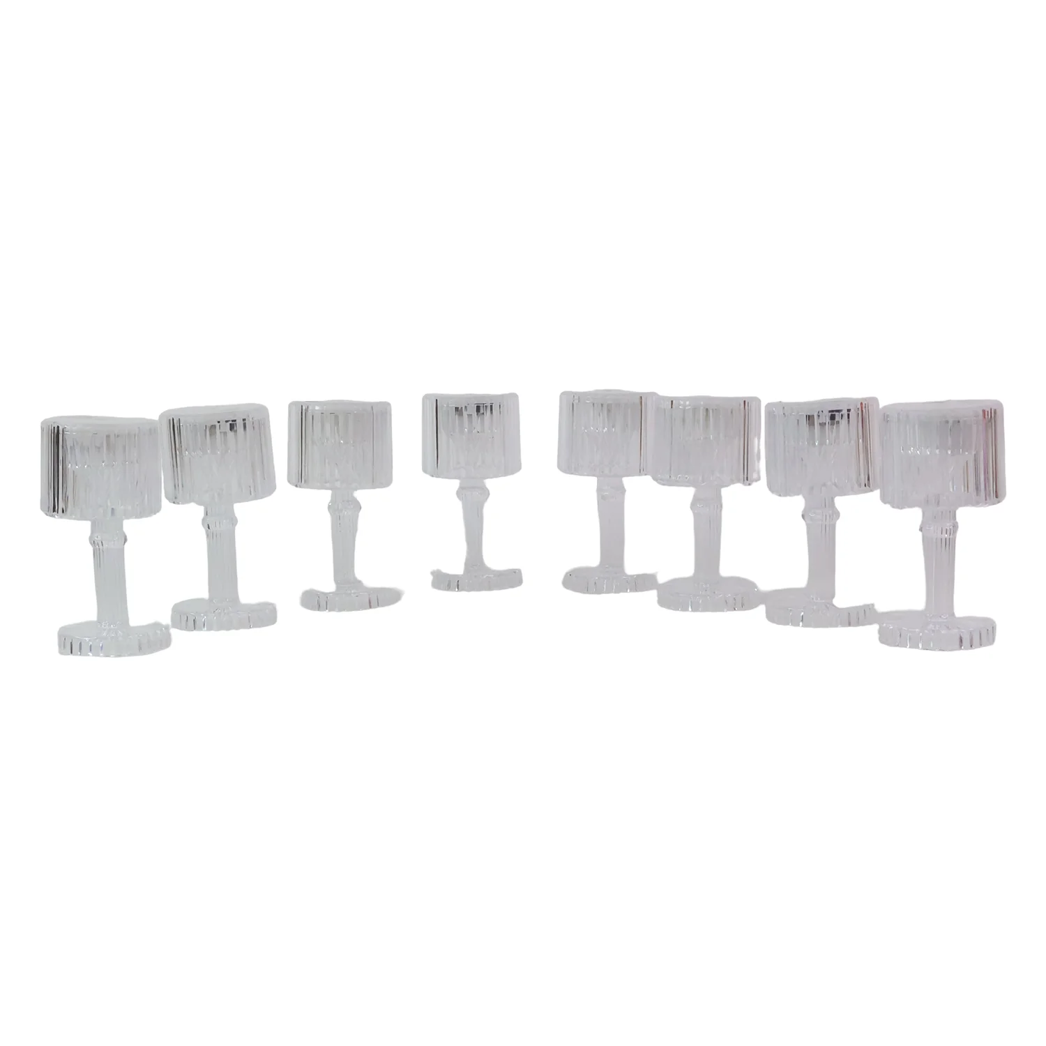Set of 8 LED Crystal-Effect Table Lamps - Image 5