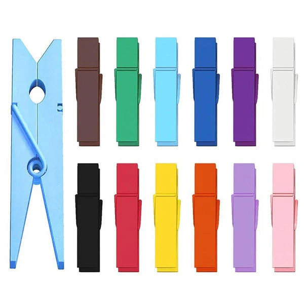 Multipurpose Wooden Clips  / Cloth Pegs (Large, 500 Pcs) - Image 4