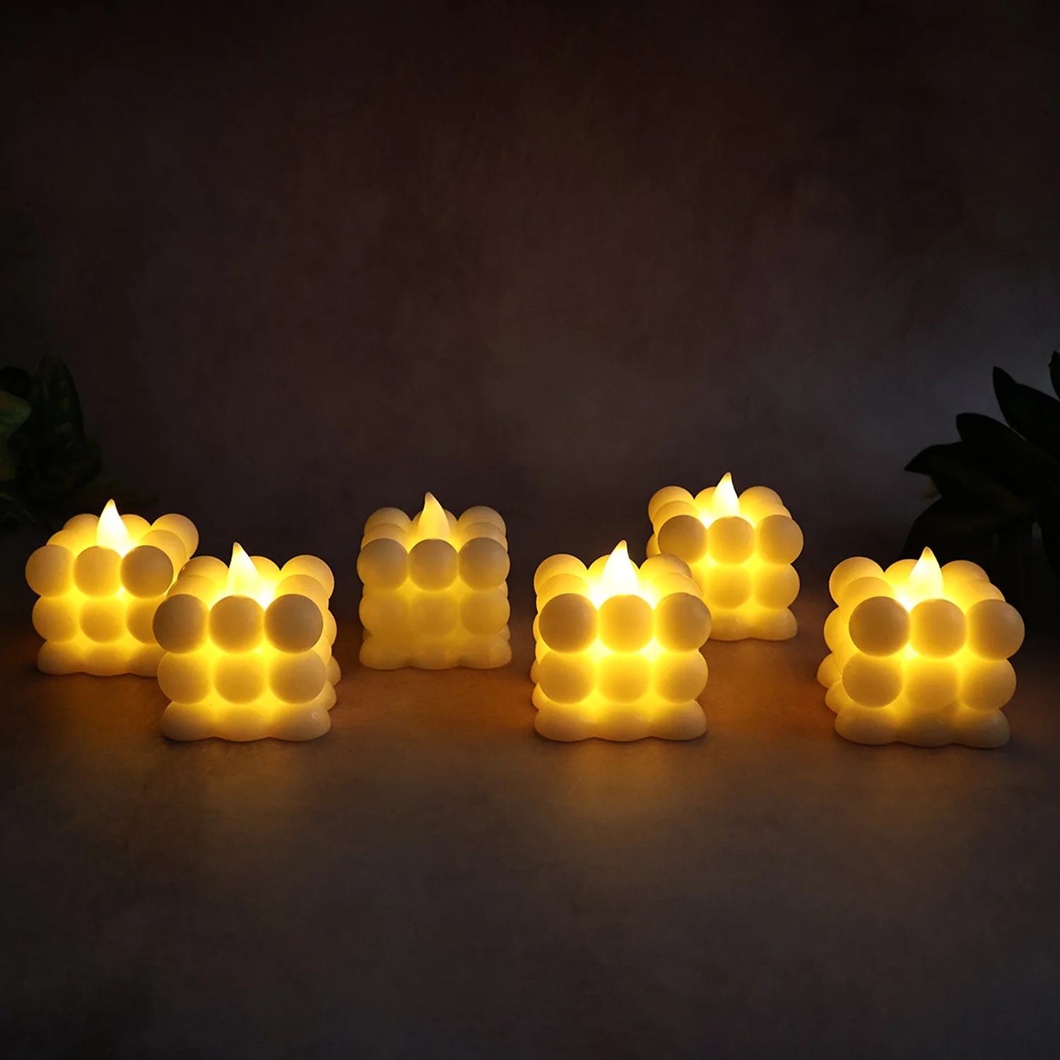 Decorative LED Bubble Candles (6 Pc / Set) - Image 6