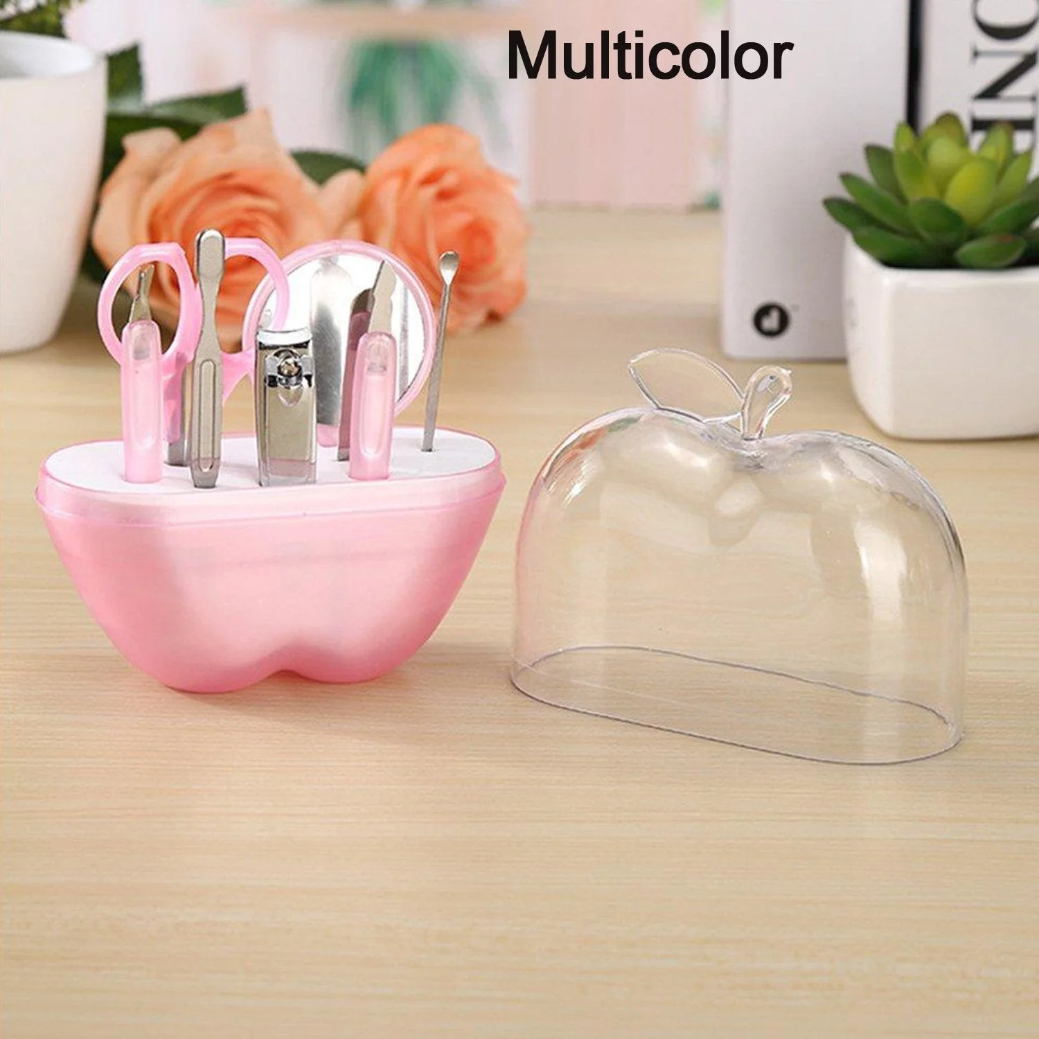 8 in 1 Apple Shape Manicure Set - Image 6