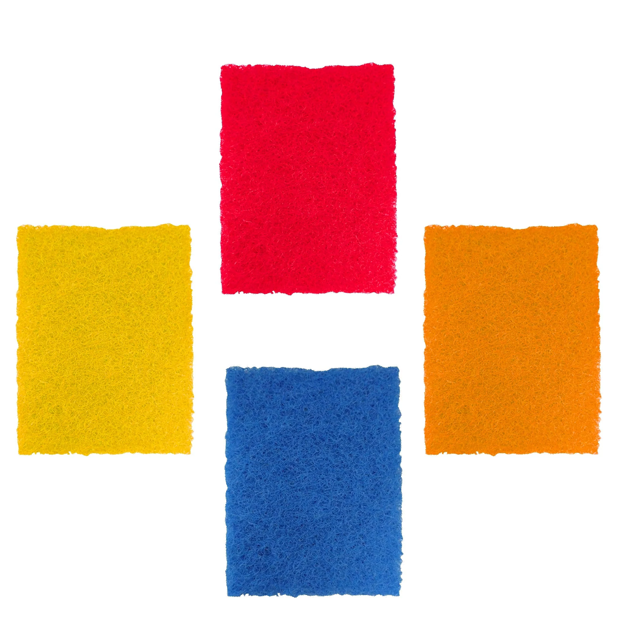 Kitchen Scrubber Pads for Utensils / Tiles Cleaning (Pack of 4) - Image 4