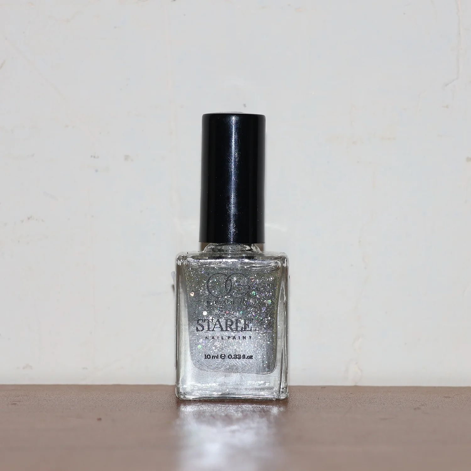 OG Beauty Silver Moonlight Starlet Glitter Nail Paint (10 ML / 1 Pc) - Image 7