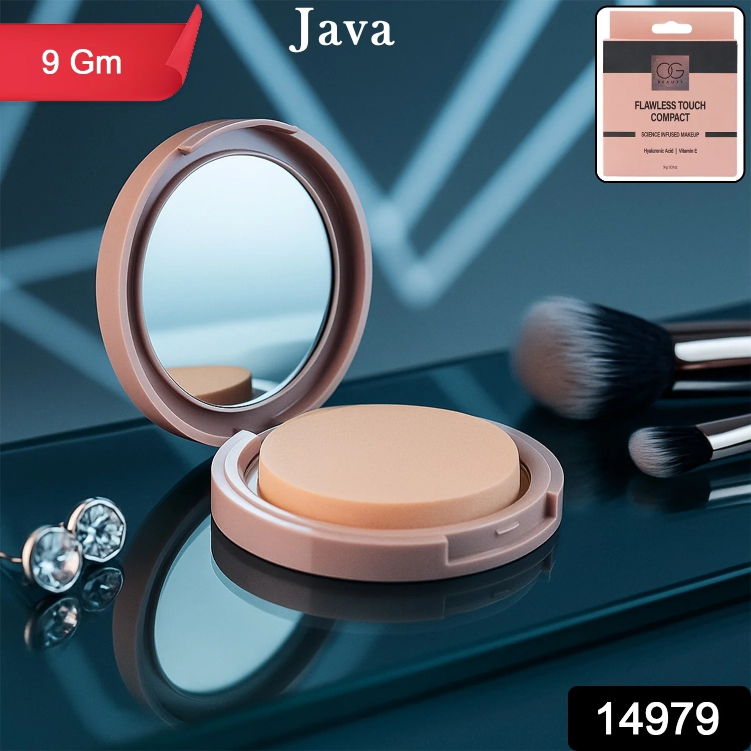 OG Beauty Java Flawless Touch Compact Powder (9 GM / 1 Pc) - Image 2