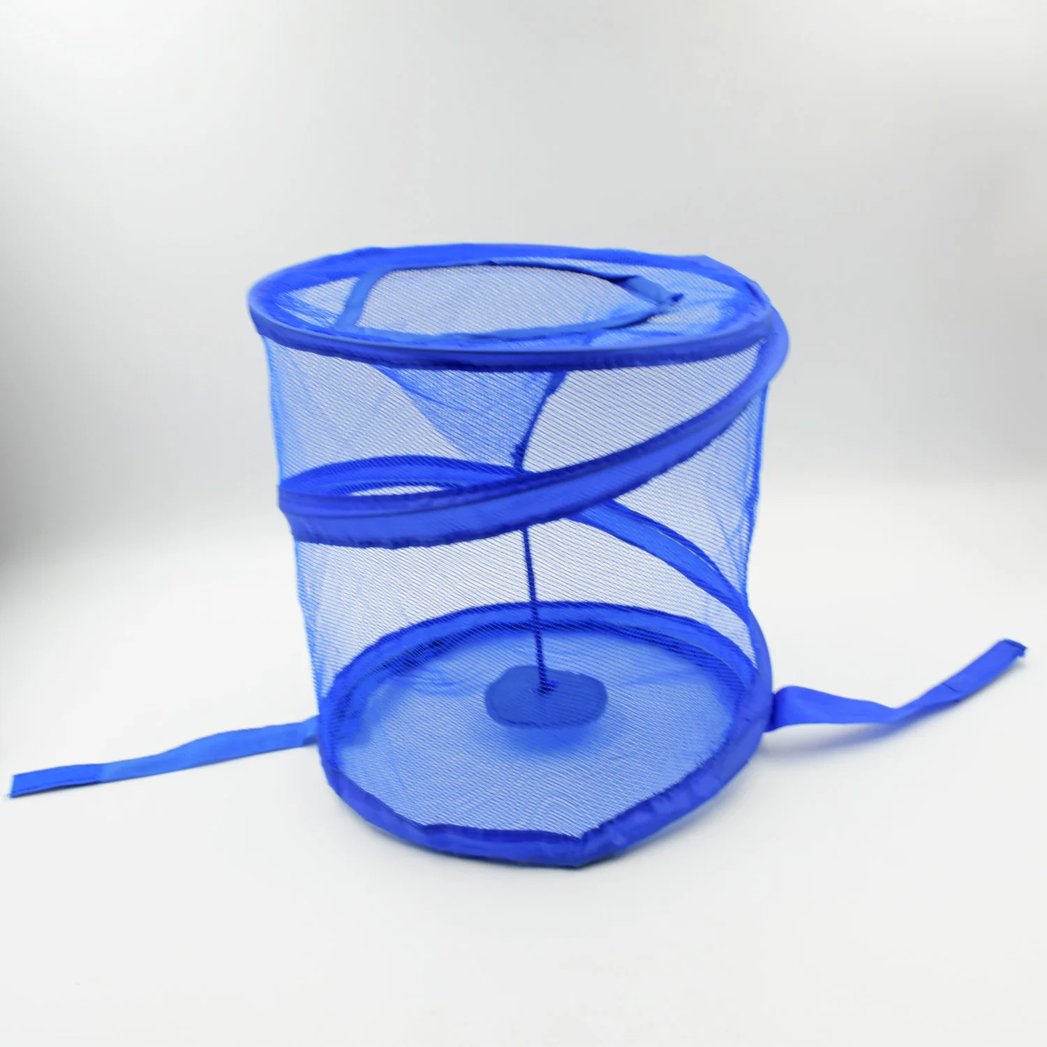 Mesh Up Laundry Hamper Foldable Portable Dirty Clothes Basket for Bedroom Kids Room - Image 4