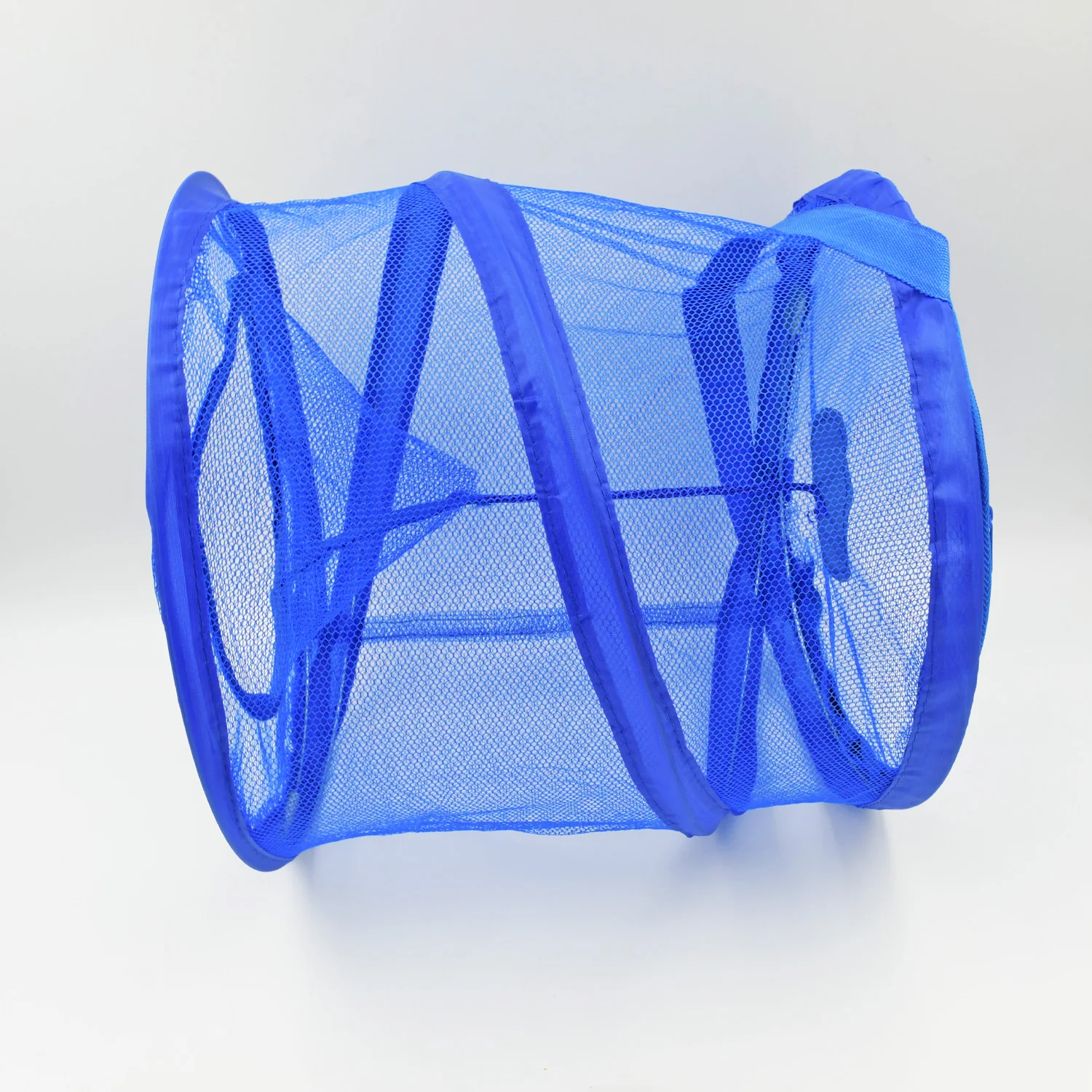 Mesh Up Laundry Hamper Foldable Portable Dirty Clothes Basket for Bedroom Kids Room - Image 7