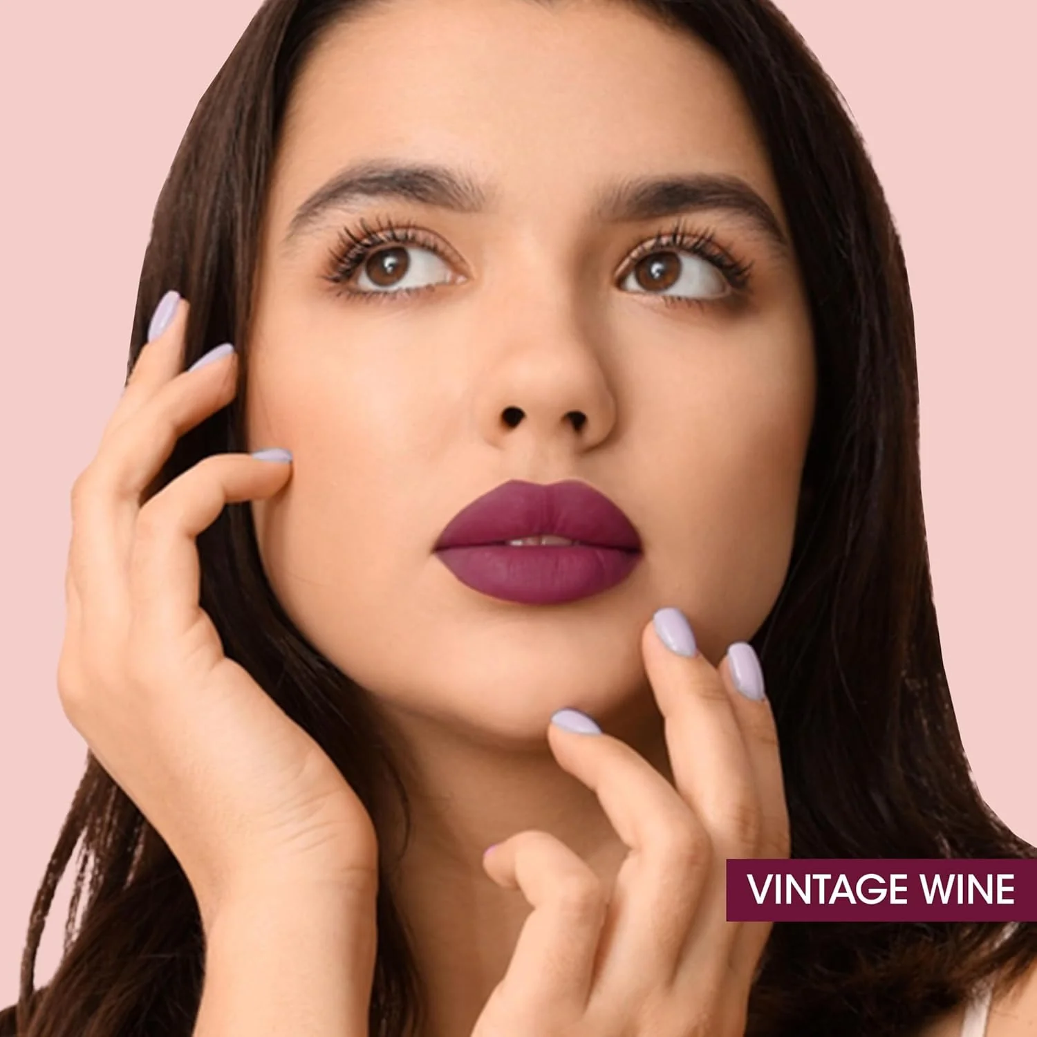 OG Beauty Vintage Wine Moisture Lock Liquid Lipstick (4.5 ML / 1 Pc) - Image 4