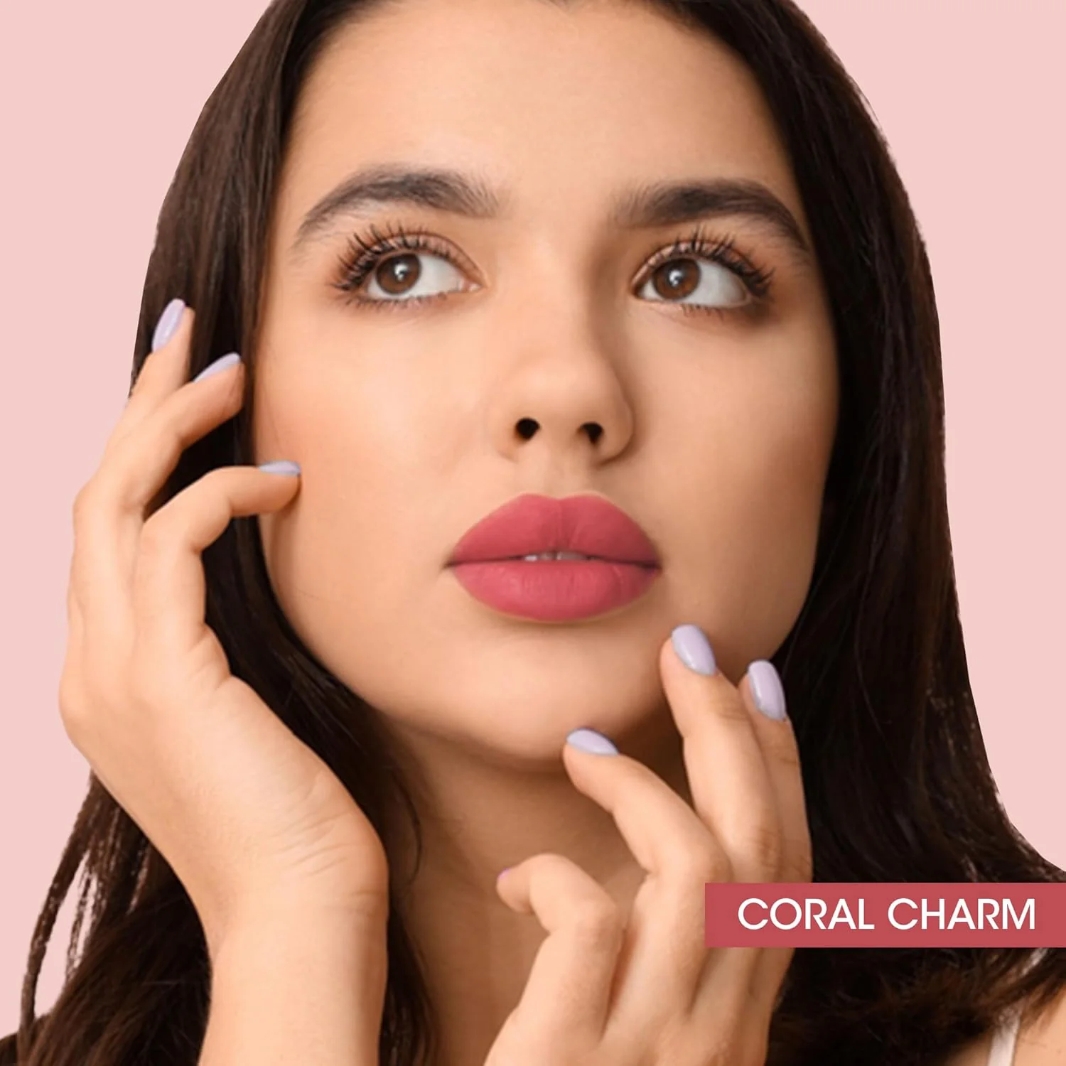 OG Beauty Coral Charm Moisture Lock Liquid Lipstick (4.5 ML / 1 Pc) - Image 7