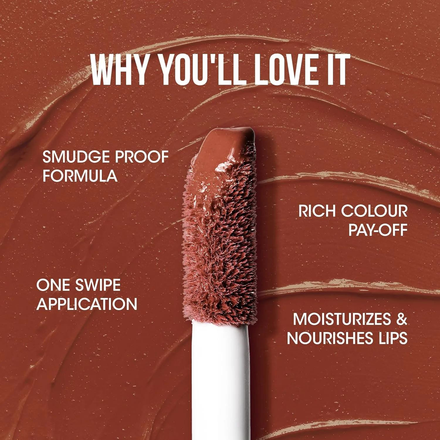 OG Beauty Coffee Cuddle Moisture Lock Liquid Lipstick (4.5 ML / 1 Pc) - Image 3