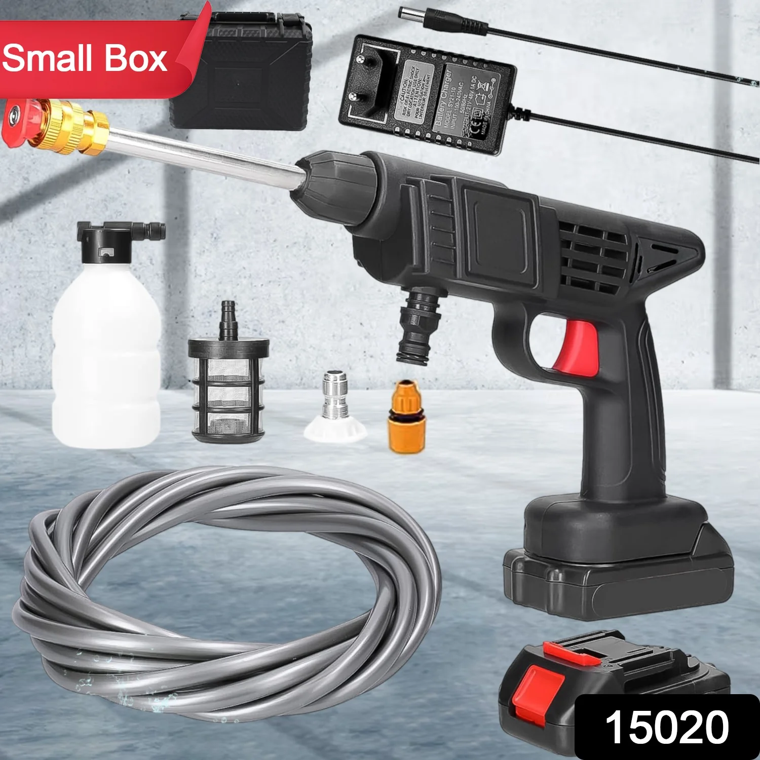 48V Car washing Kit (48V / With Small Box / Single Battery Operated)) - Image 2