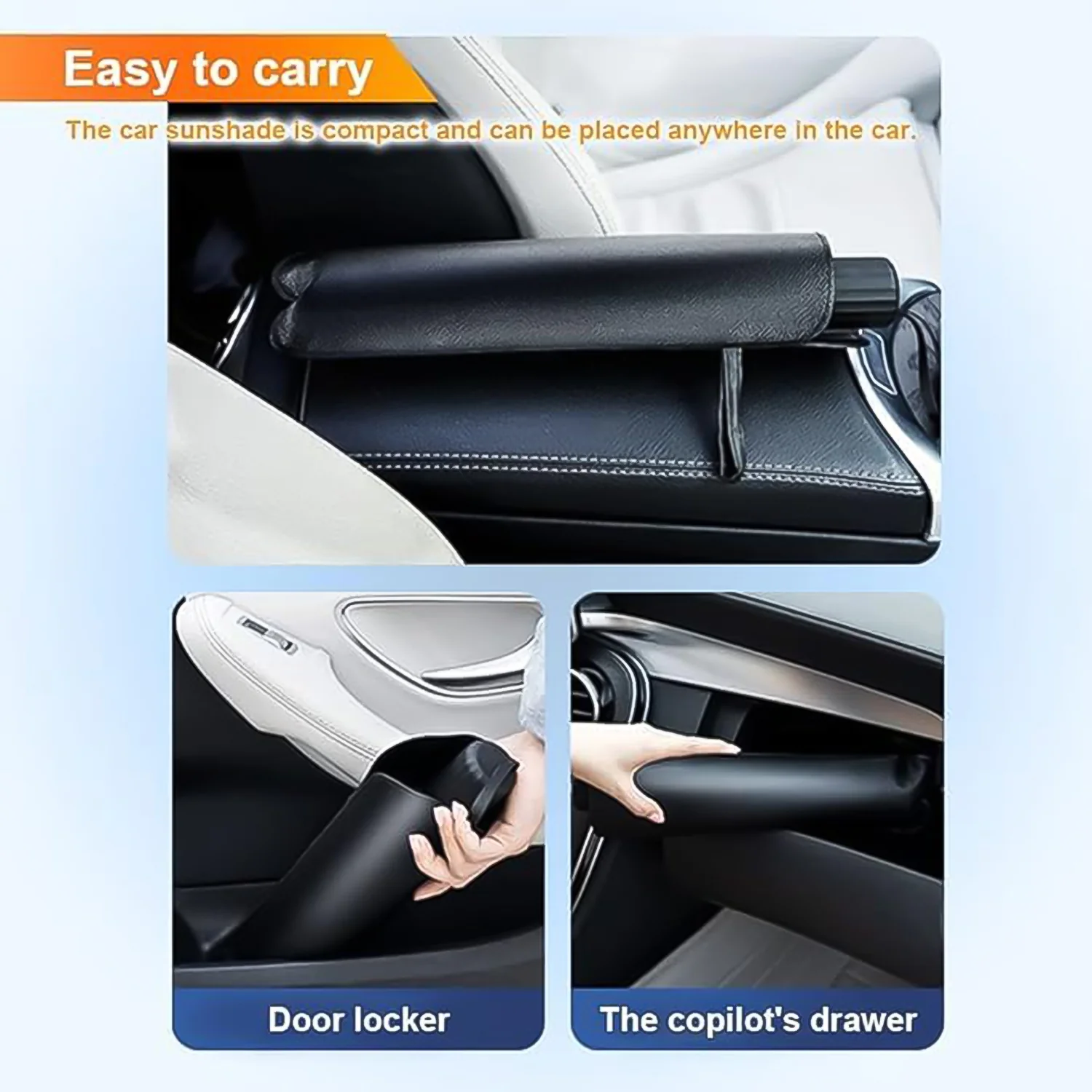 Windshield Umbrella Sun Shade Cover for Car (1 Pc) - Image 6