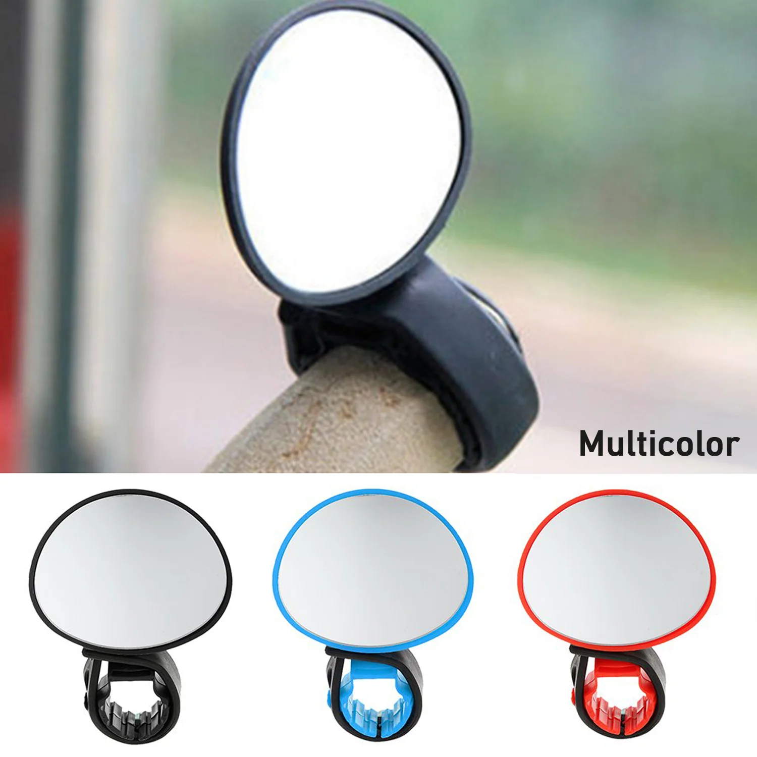 Bicycle 360 rotation Cycling Mirror Handlebar Rearview Mirror (1 Pc) - Image 6