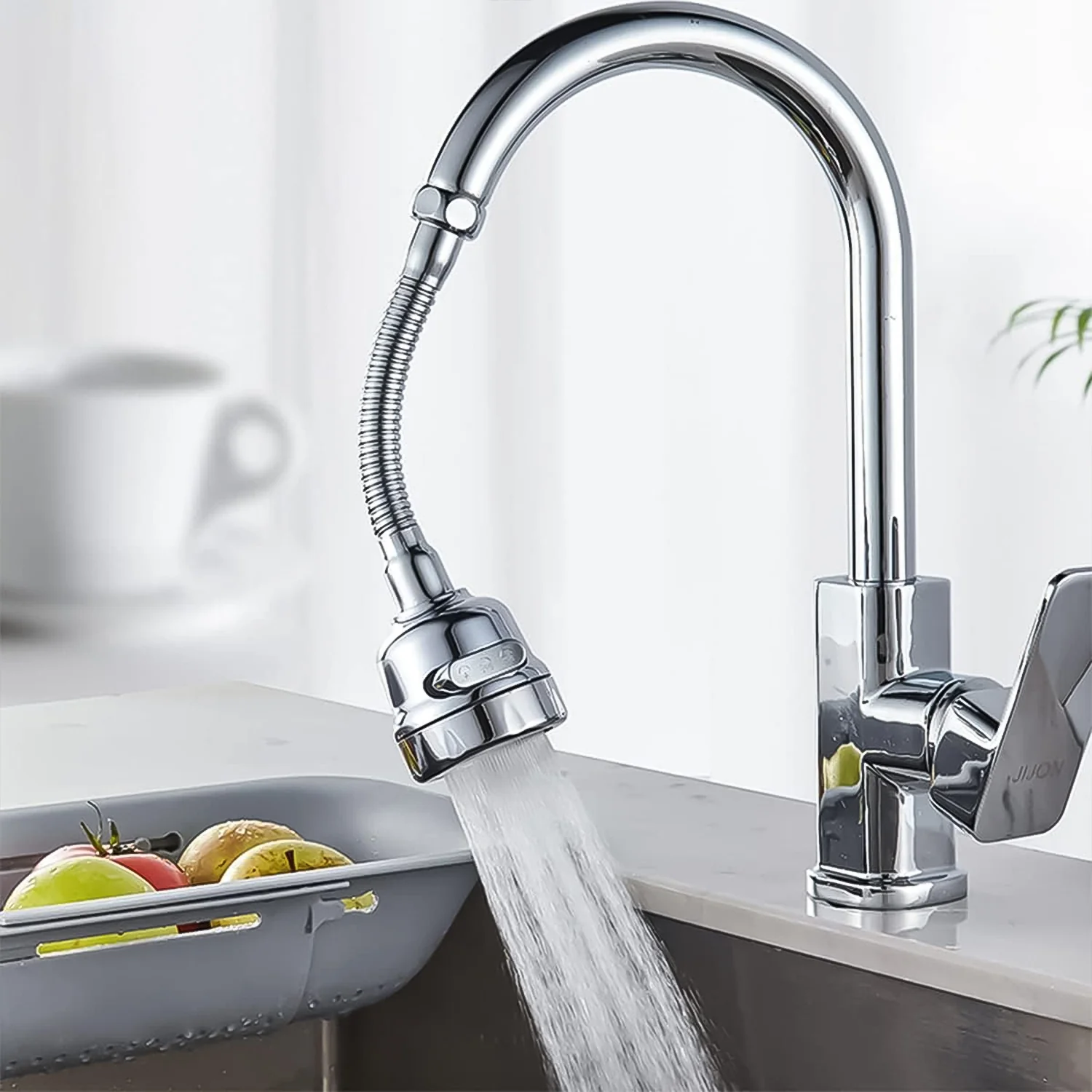 Water Faucet Sprayer Tap Extender for Kitchen Sink (1 Set) - Image 3