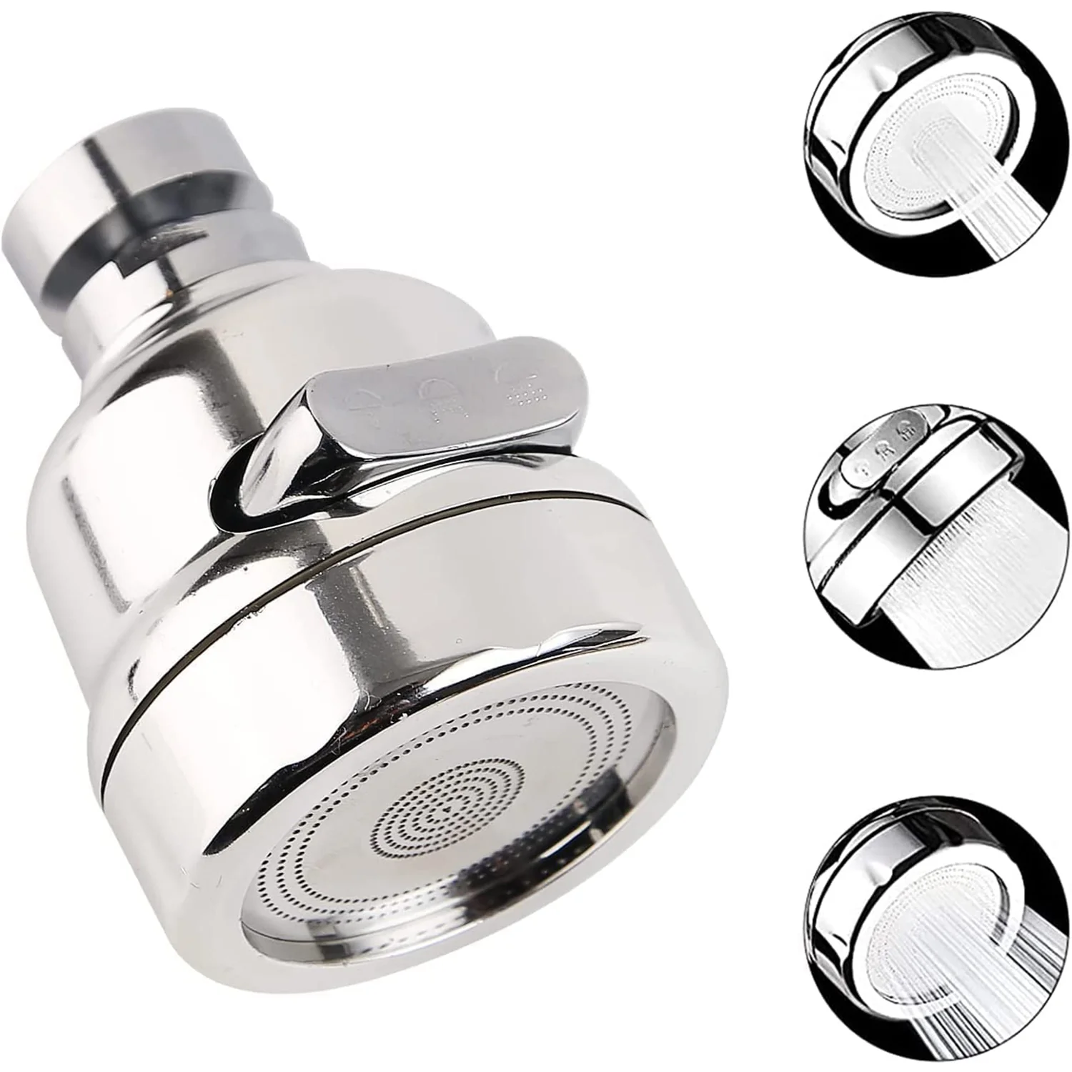 Faucet Sprayer Head, 360° Rotatable Faucet Extension (1 Set) - Image 5