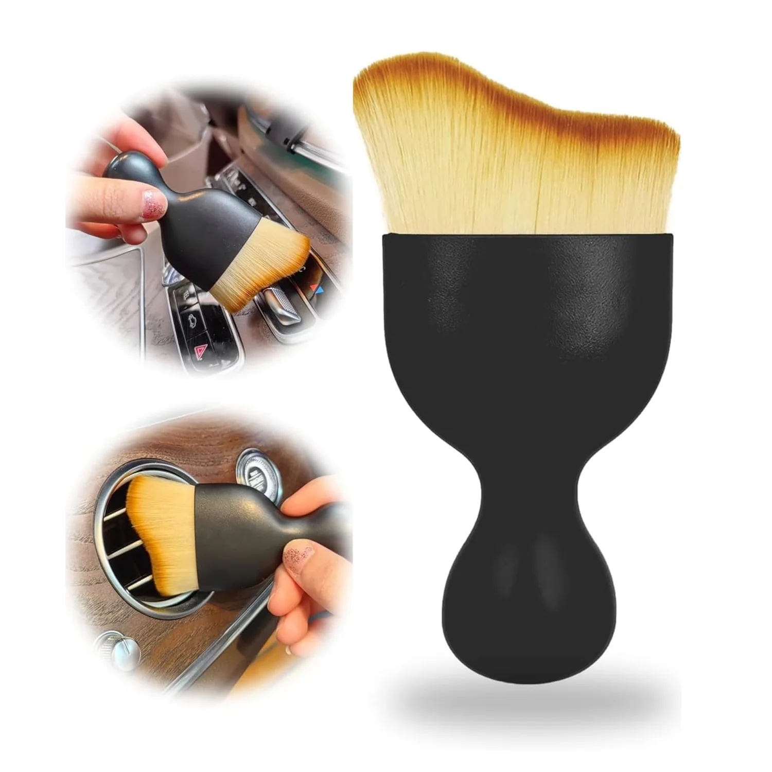 Mini Car Interior Cleaning Soft Brush -Car Cleaning Brushes Duster (1 Pc) - Image 8