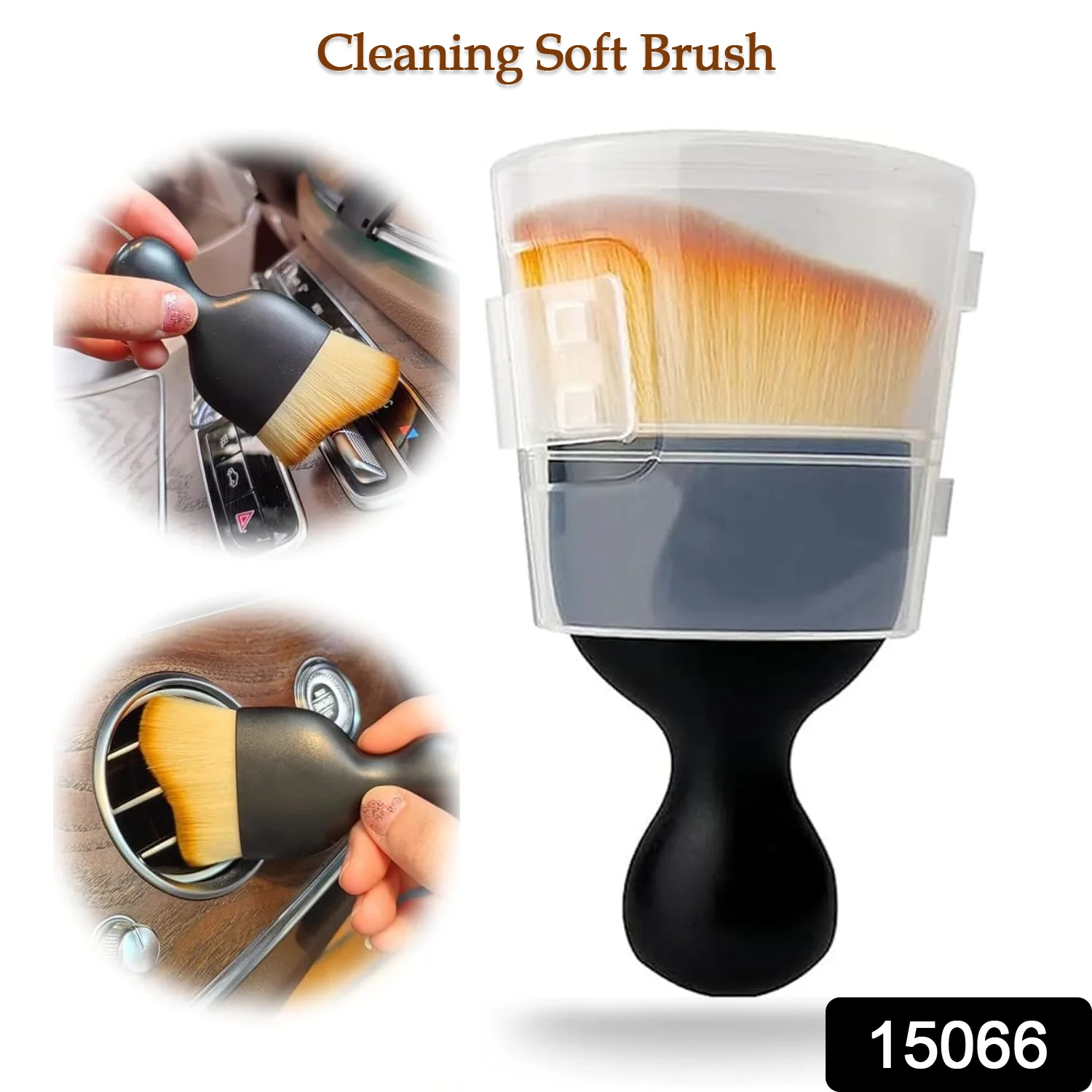 Mini Car Interior Cleaning Soft Brush -Car Cleaning Brushes Duster (1 Pc) - Image 9