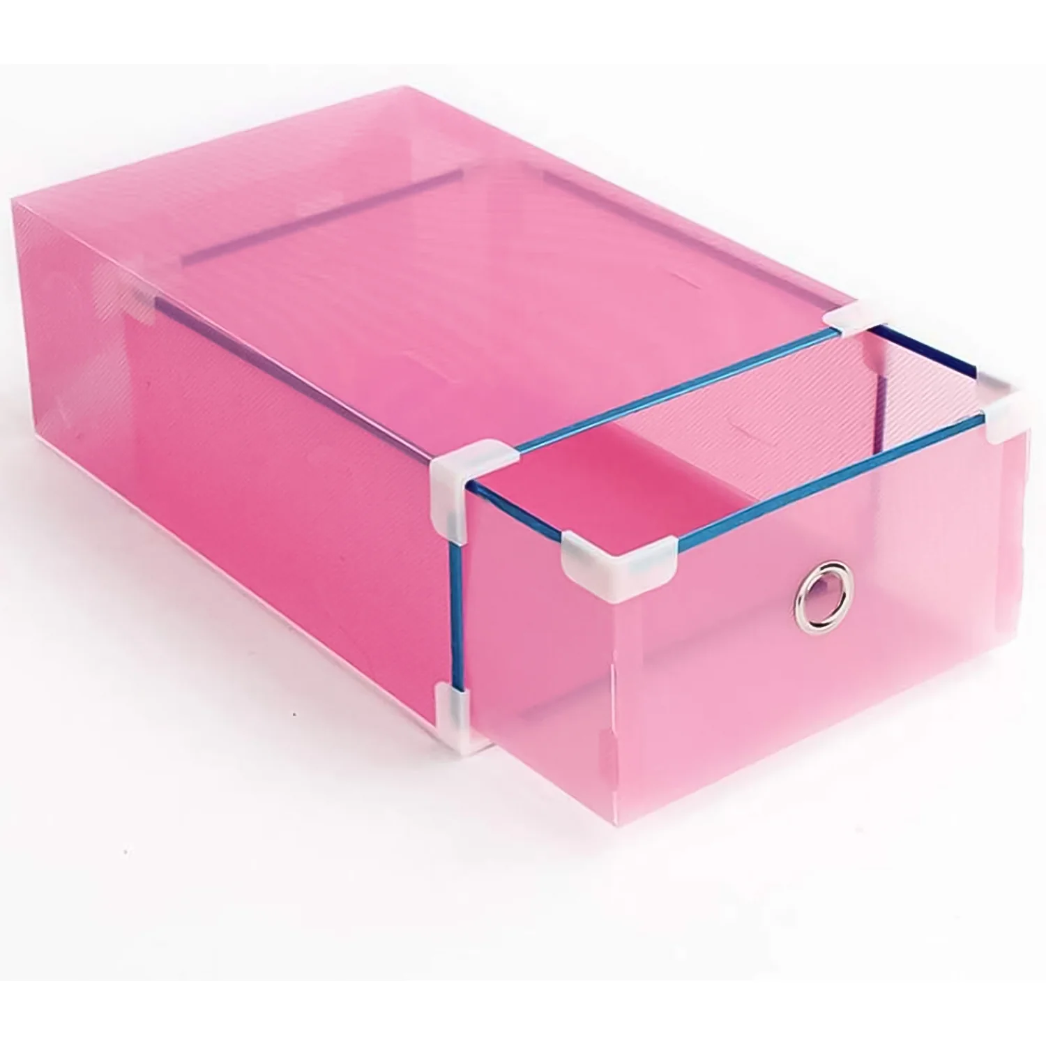 Transparent Drawer Style Shoe Storage Box (1 Pc) - Image 5