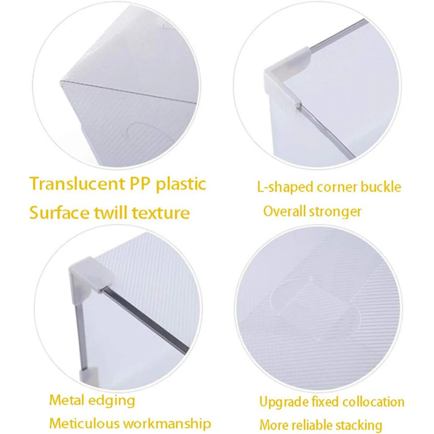 Transparent Drawer Style Shoe Storage Box (1 Pc) - Image 7