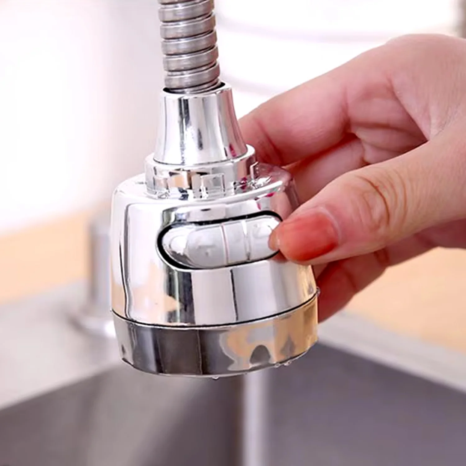 Water faucet Sprayer Extender for Kitchen Sink (1 Set) - Image 3