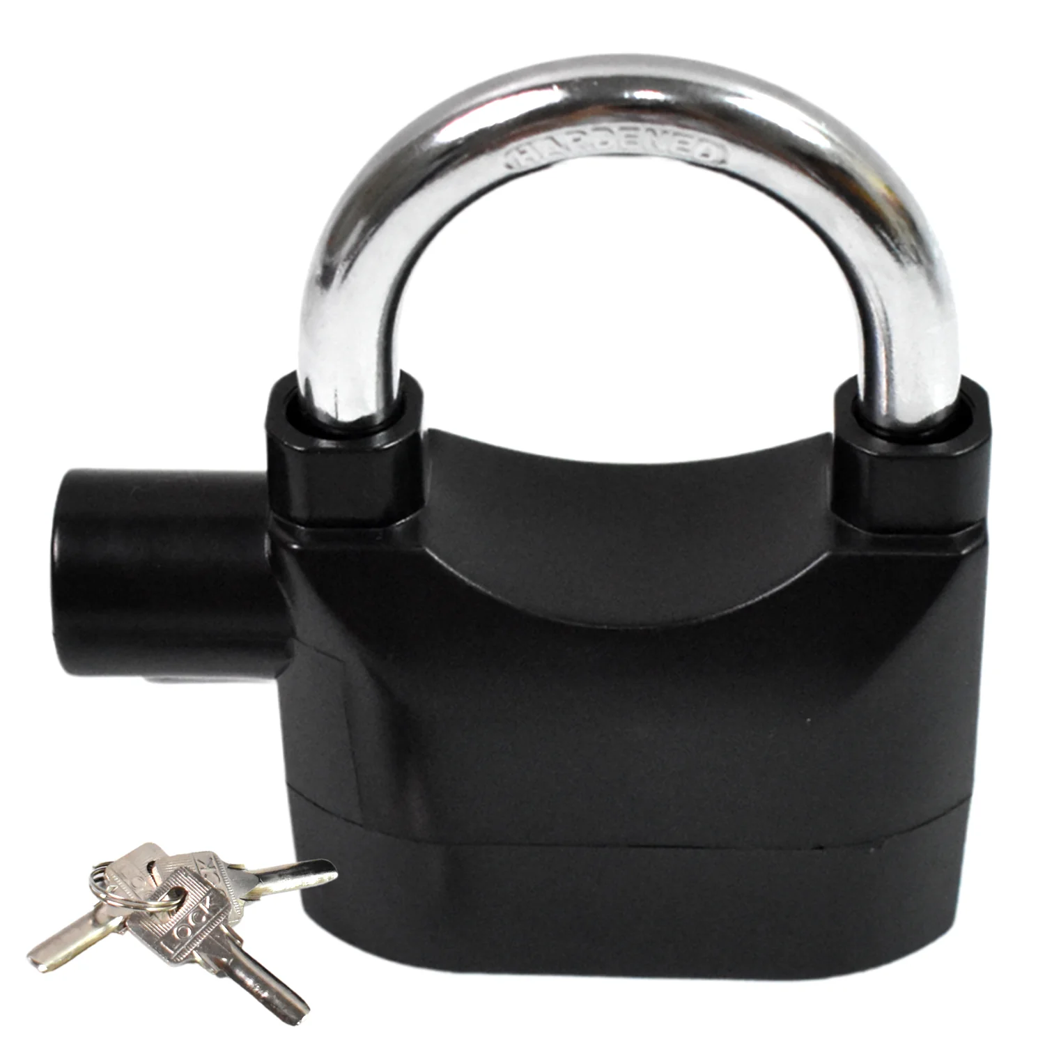Plastic Body Waterproof Siren Alarm Smart Alarm Lock & 3 Keys (1 Set) - Image 5