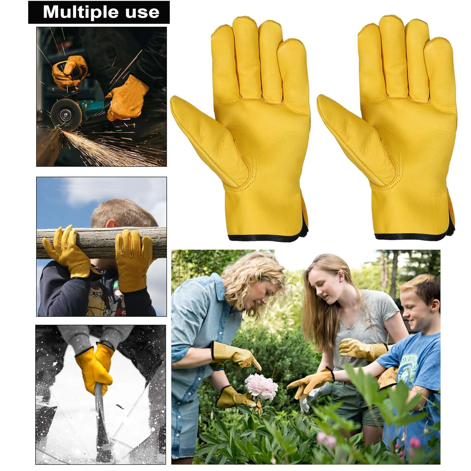 Work Gardening Gloves  (1 Pair / B Grade) - Image 3