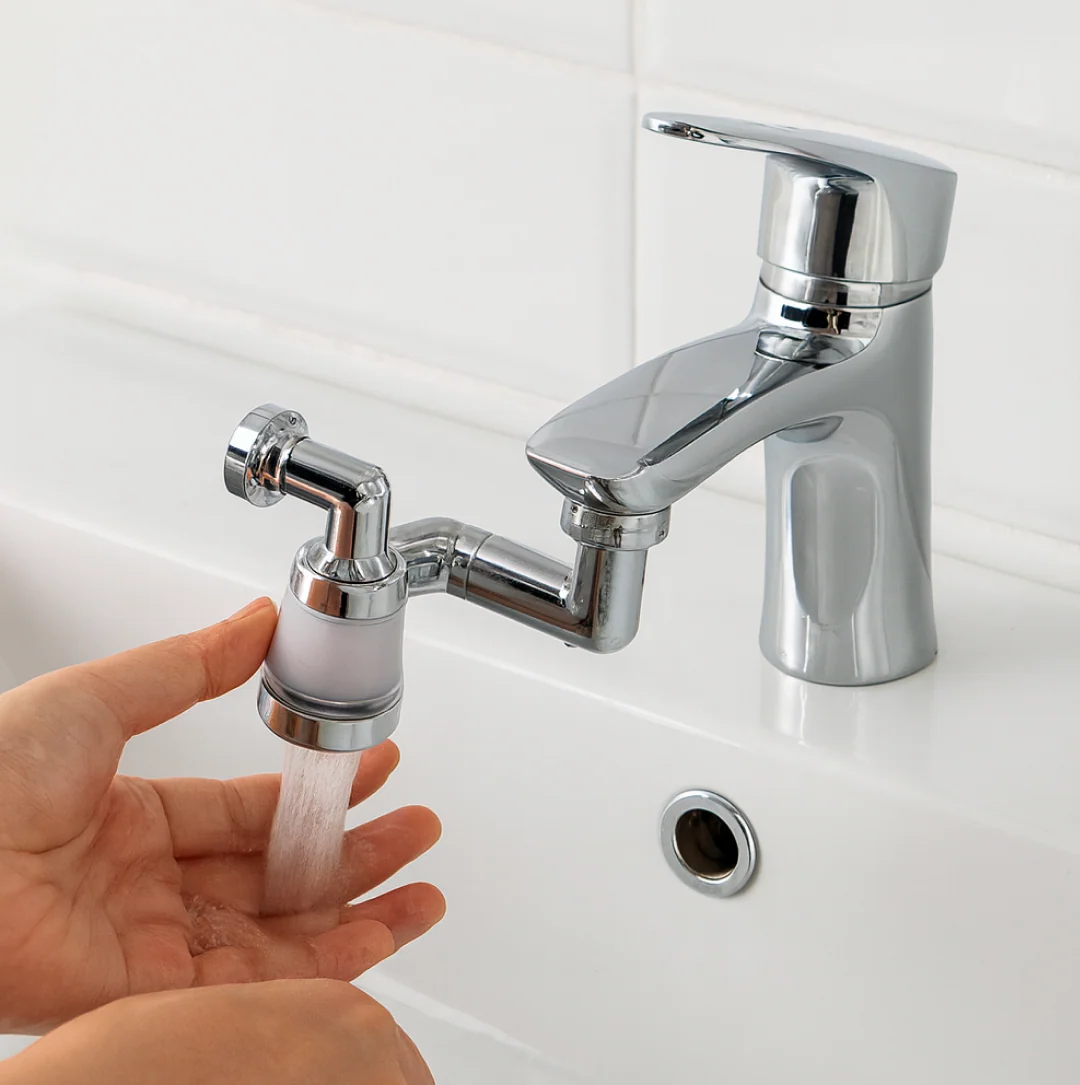 Rotating Splash Filter Faucet Sprayer Head Double O-ring Design For Bathroom Kitchen - Image 7