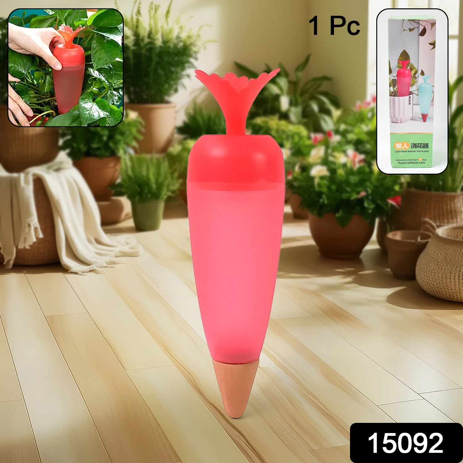 Self Watering Spike Plant Watering Globes And Automatic Plant Watering System (1 Pc) - Image 2