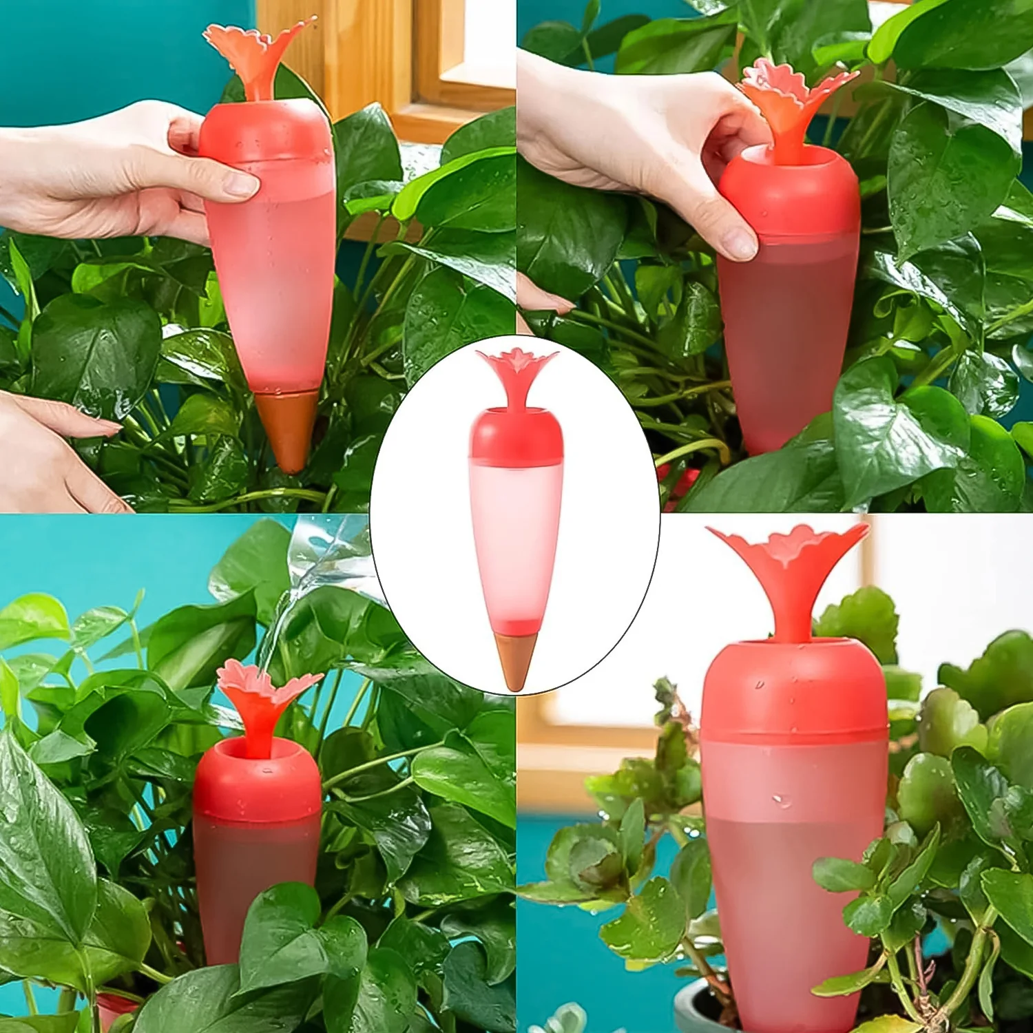 Self Watering Spike Plant Watering Globes And Automatic Plant Watering System (1 Pc) - Image 3