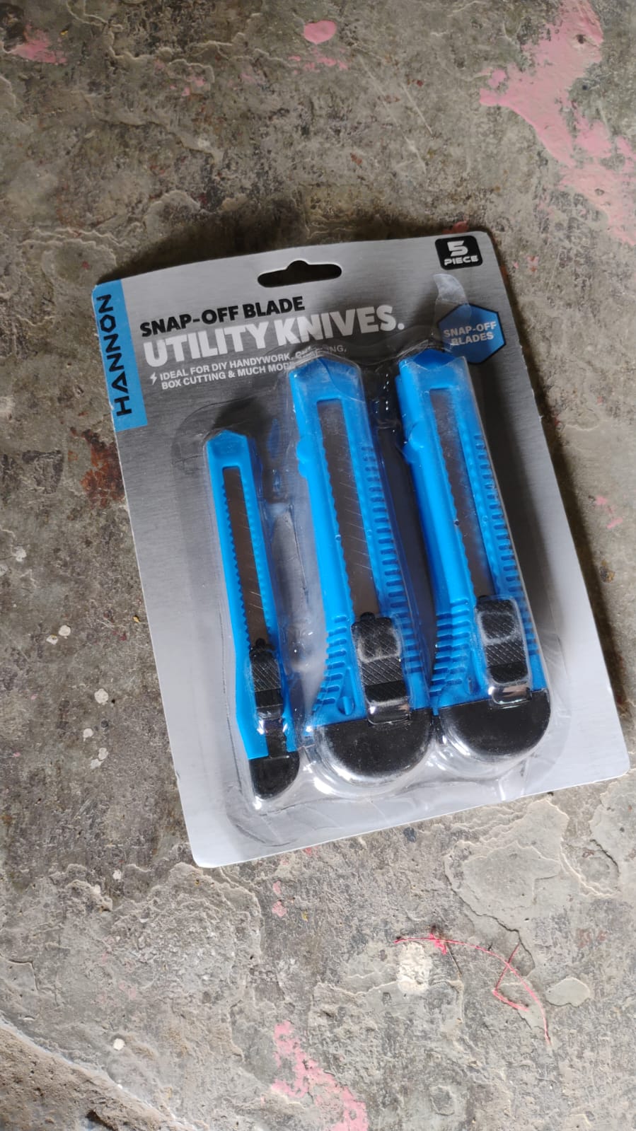 Multi-Use Iron Cutter Knife (5 Pcs Set / Mix Size) - Image 8