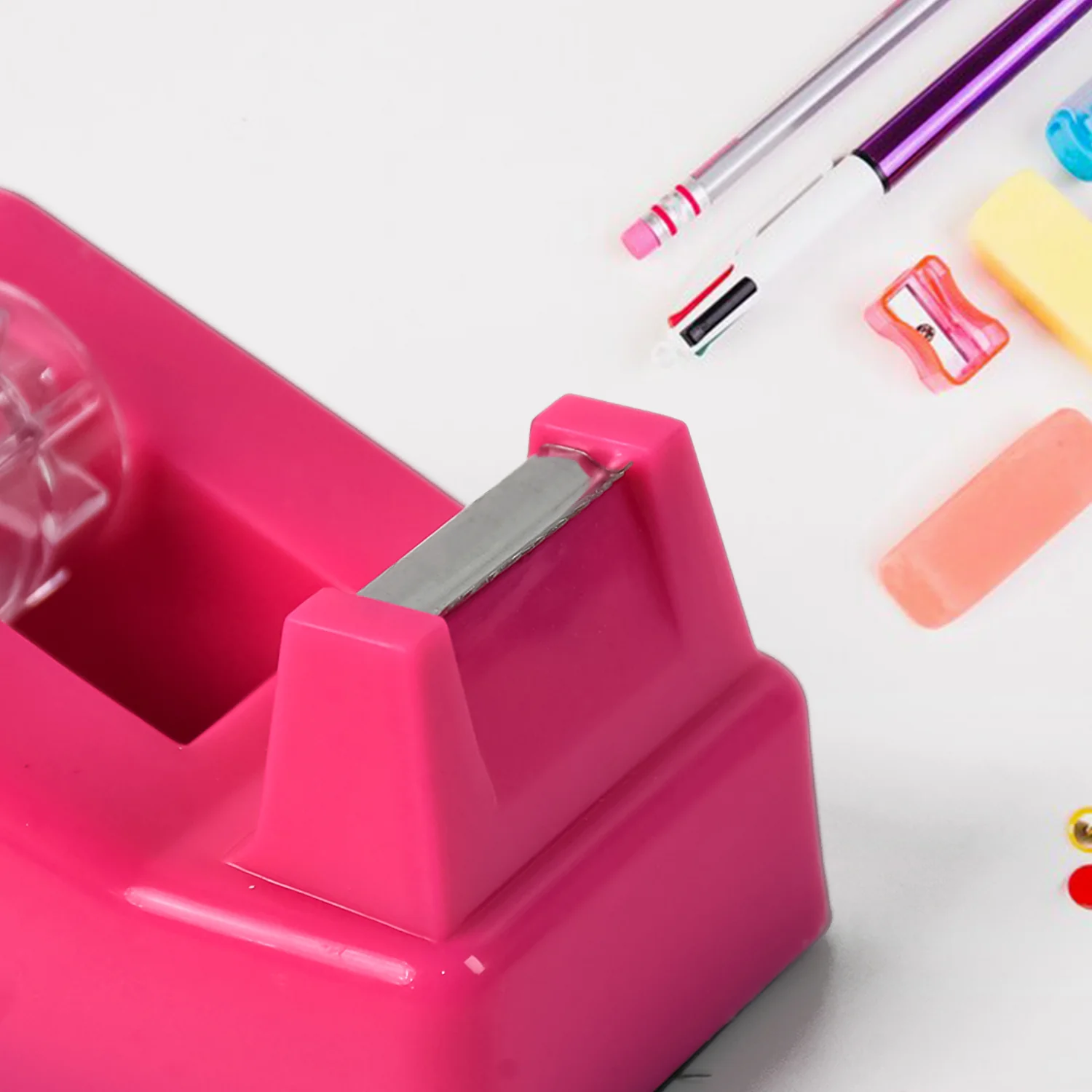Plastic Tape Dispenser Cutter for Home Office use (1 pc) - Image 3