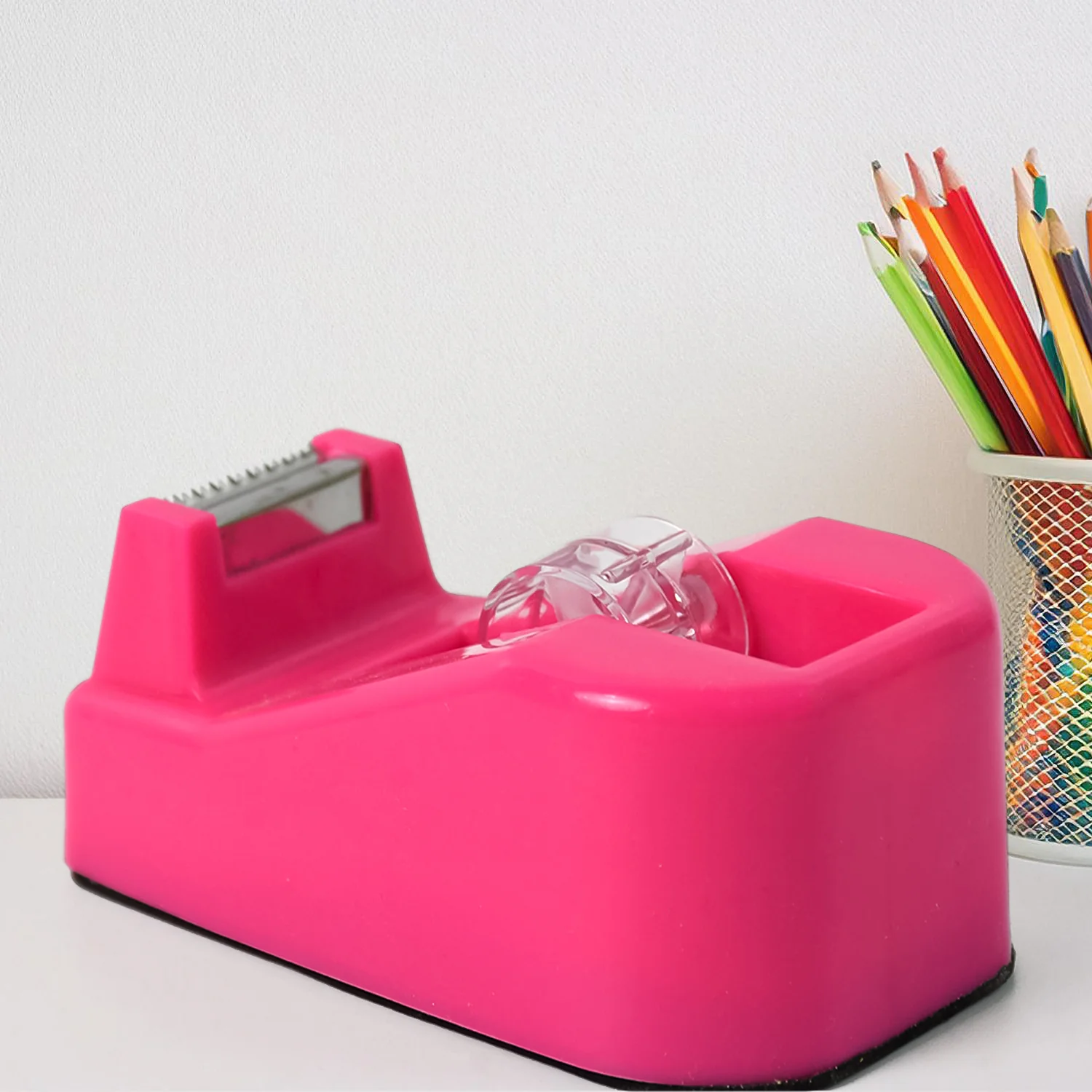 Plastic Tape Dispenser Cutter for Home Office use (1 pc) - Image 6