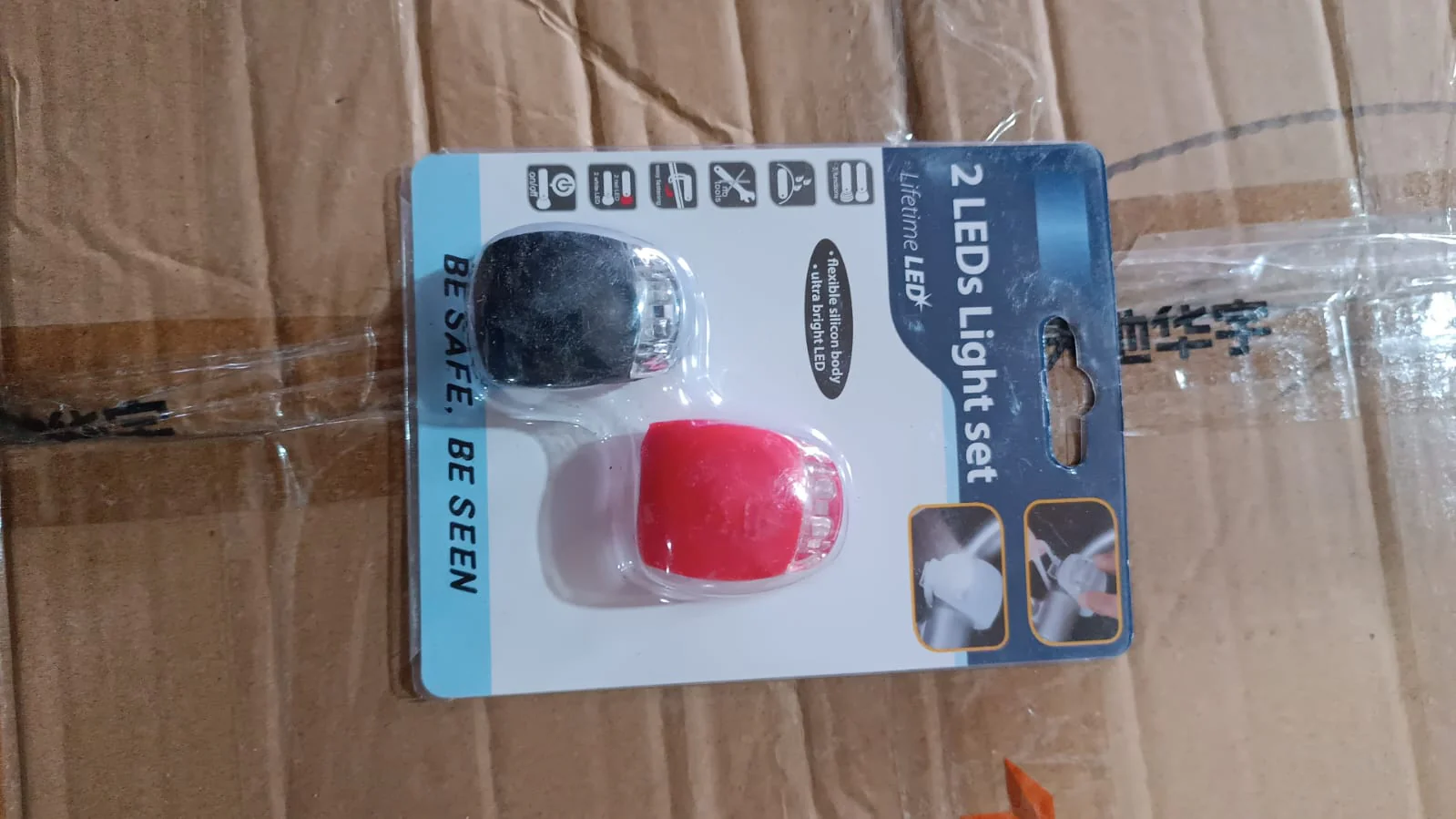 Silicone LED Bike Light Set (2 Pcs Set) - Image 11