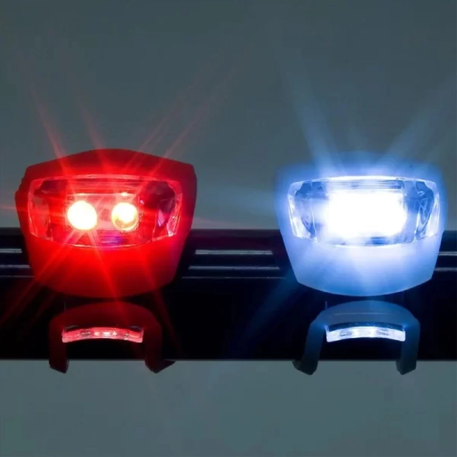Silicone LED Bike Light Set (2 Pcs Set) - Image 5