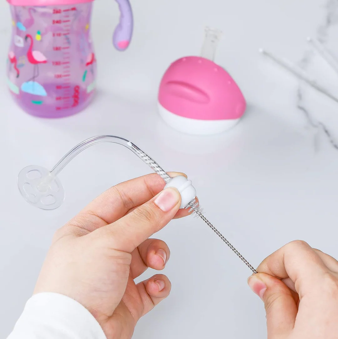 Stainless Steel Straw Cleaning Brush Drinking Pipe (20 Cm / 1 Pc) - Image 4